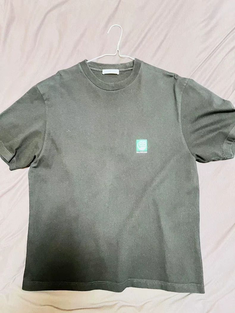 Balenciaga Balenciaga Black Eco-Friendly Short Sleeve T-Shirt Size US M / EU 48-50 / 2 - 1 Thumbnail