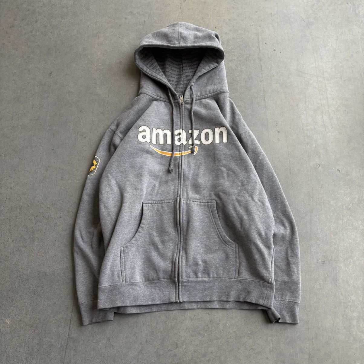 Vintage Y2K Vintage Amazon Heavy Skater Jacket Hoodie Zip Up Large Size US L / EU 52-54 / 3 - 1 Thumbnail