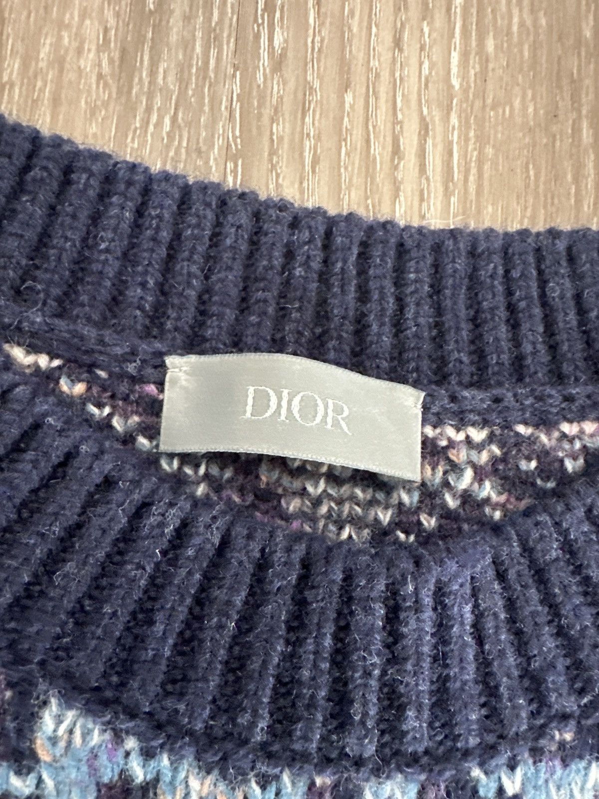 Christian Dior Monsieur × Dior Christian Dior Wool Knit Monogram Pullover Crew Neck Size US S / EU 44-46 / 1 - 2 Thumbnail