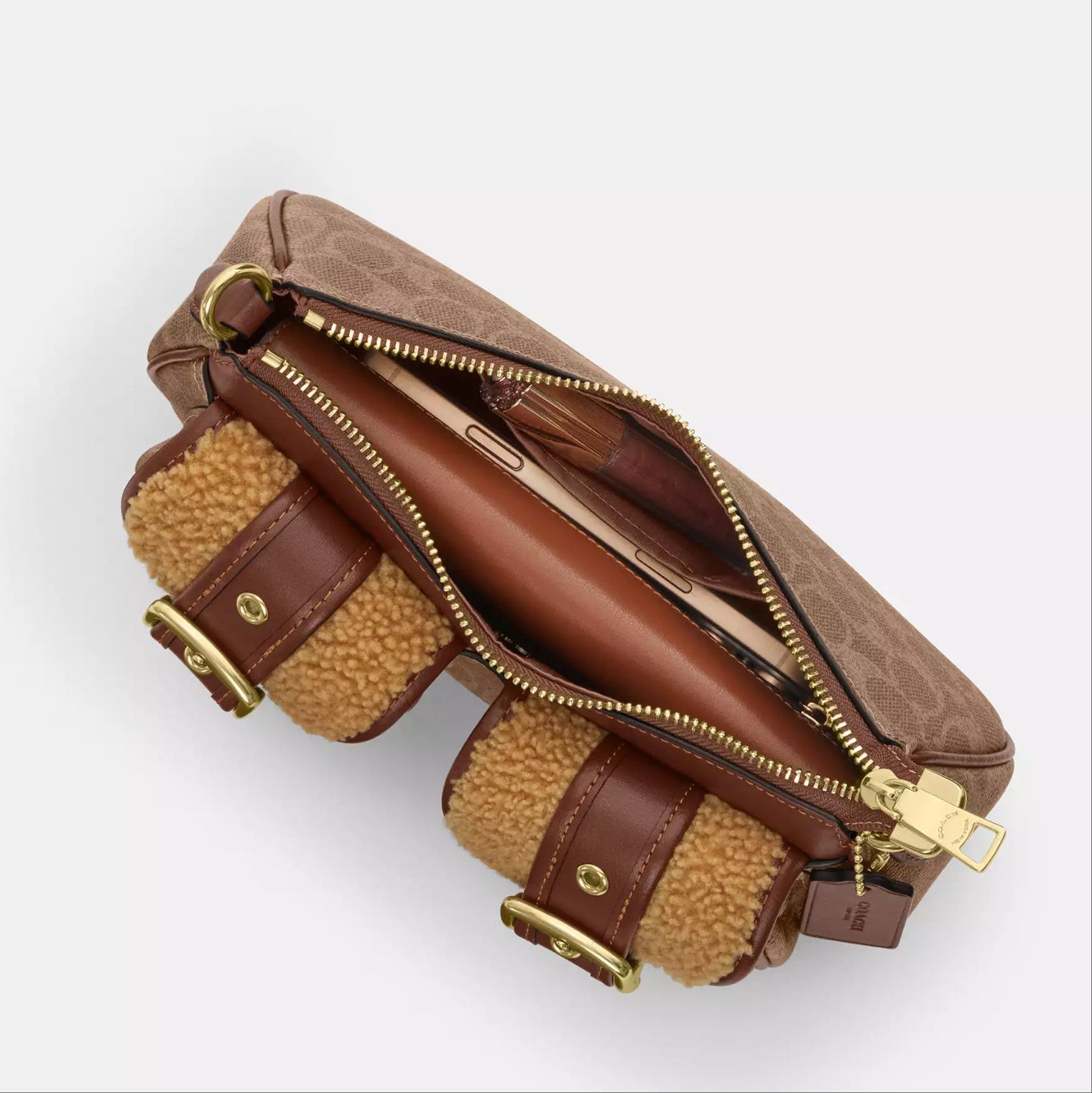 Coach Ashton Bag With Signature Canvas CCZ24 Size ONE SIZE - 14 Thumbnail