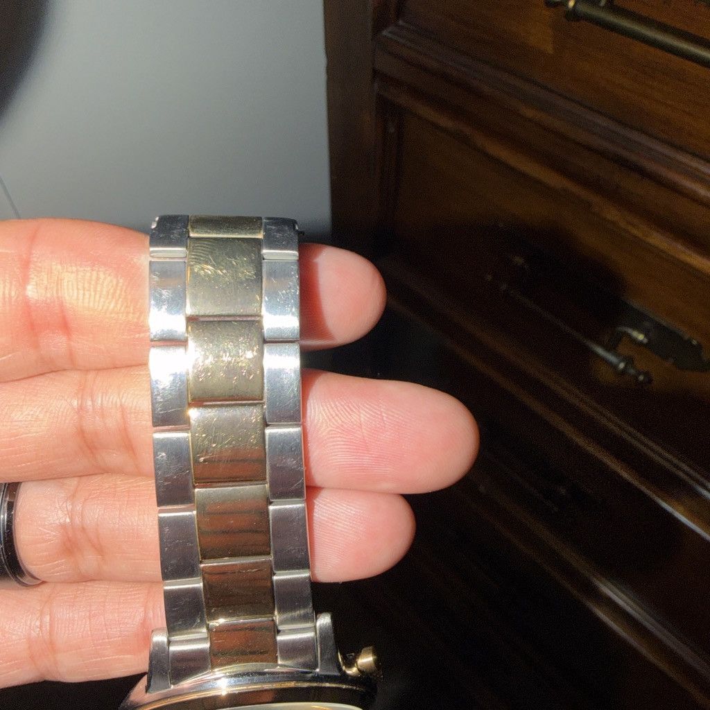 Fossil Fossil two-tone watch #fossil #jewelry #watches #mens #gold Size ONE SIZE - 6 Thumbnail