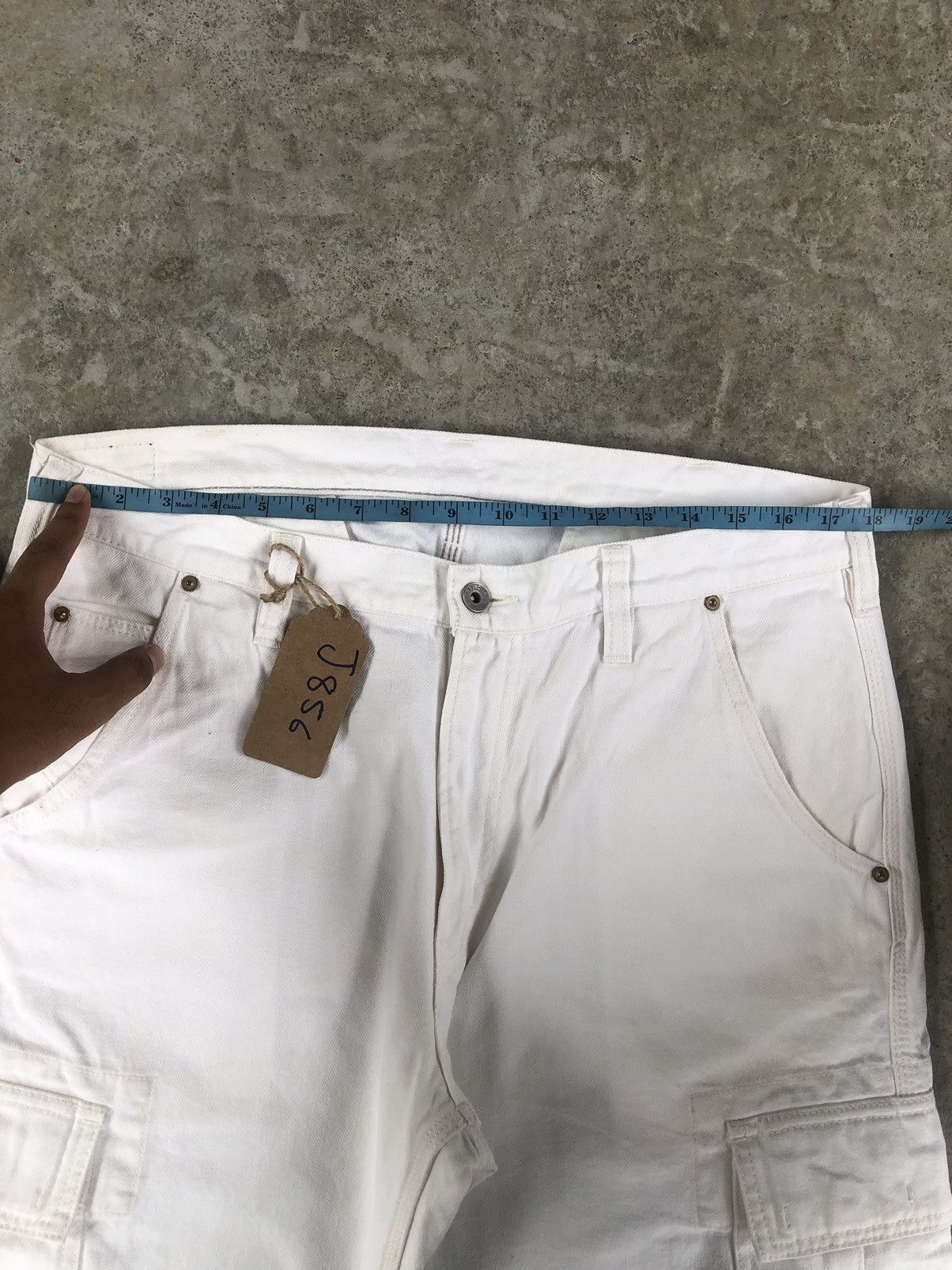 Iron Heart Japanese Iron Heart Biker Jeans Cargo Pants Size US 35 - 19 Thumbnail