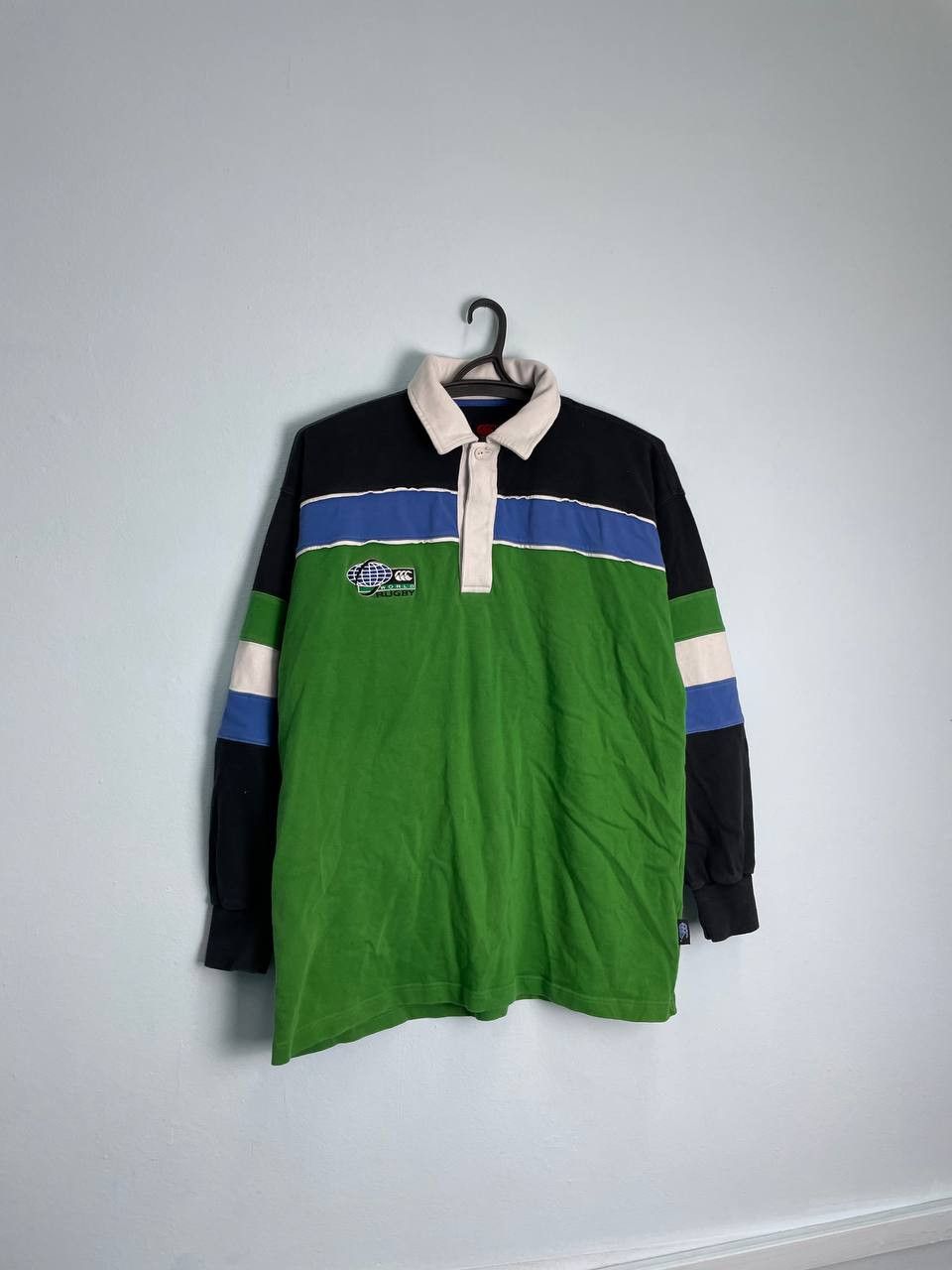 Canterbury of New Zealand × Vintage 1997 Rugby World Cup Jersey Shirt Size US M / EU 48-50 / 2 - 1 Thumbnail