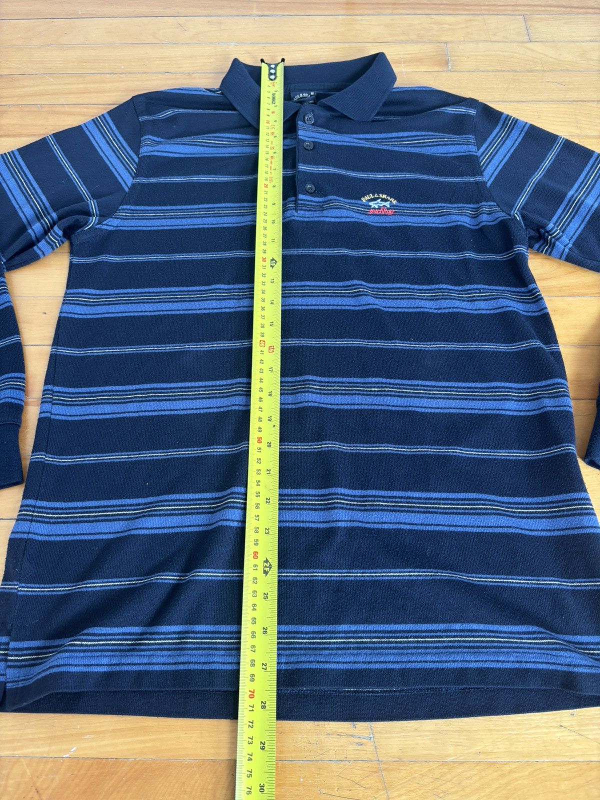 Paul & Shark Paul & Shark Yachting Long Sleeve Striped Polo Shirt Size M Size US M / EU 48-50 / 2 - 5 Thumbnail
