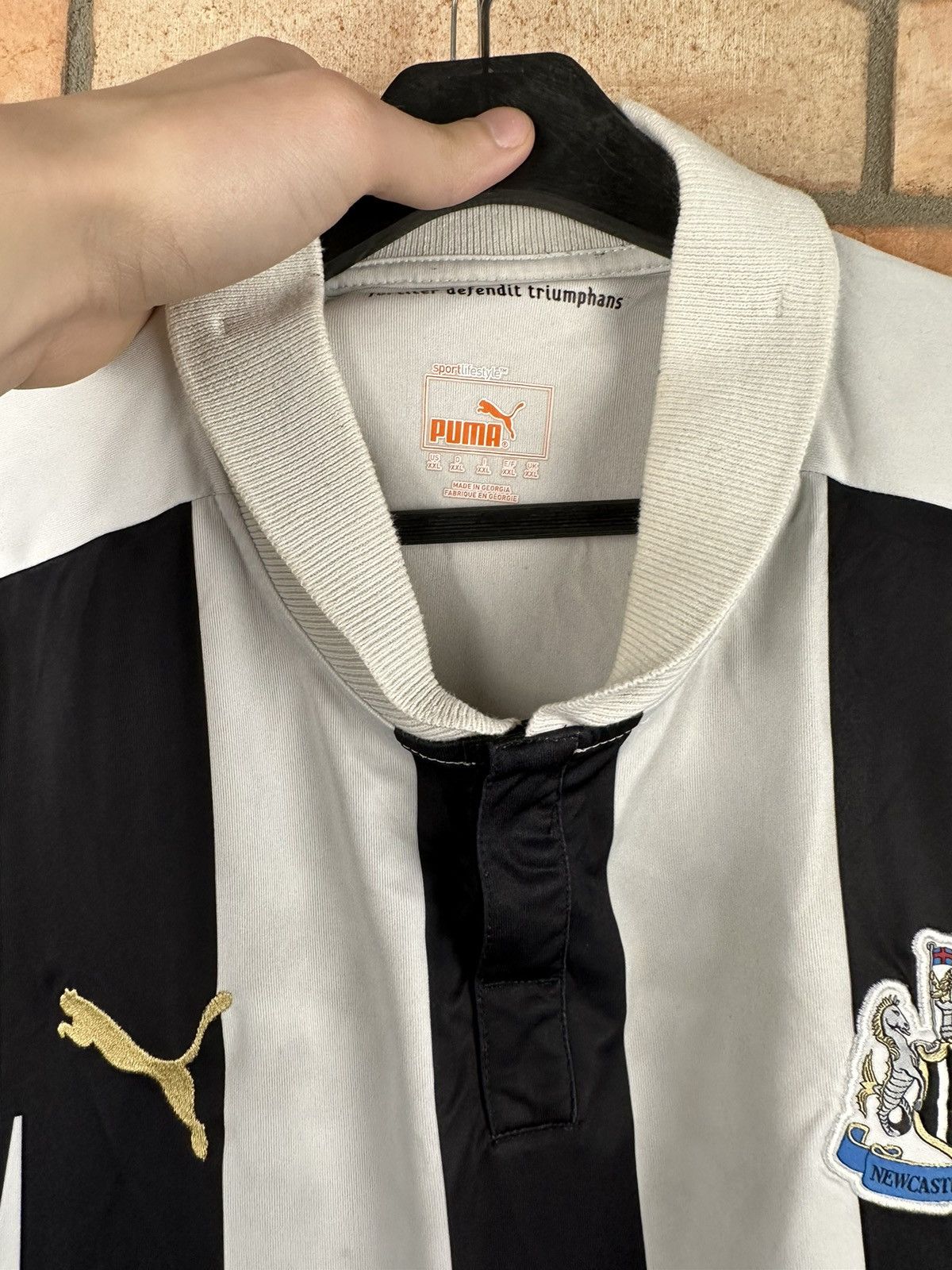 Vintage Puma New Castle United Jersey