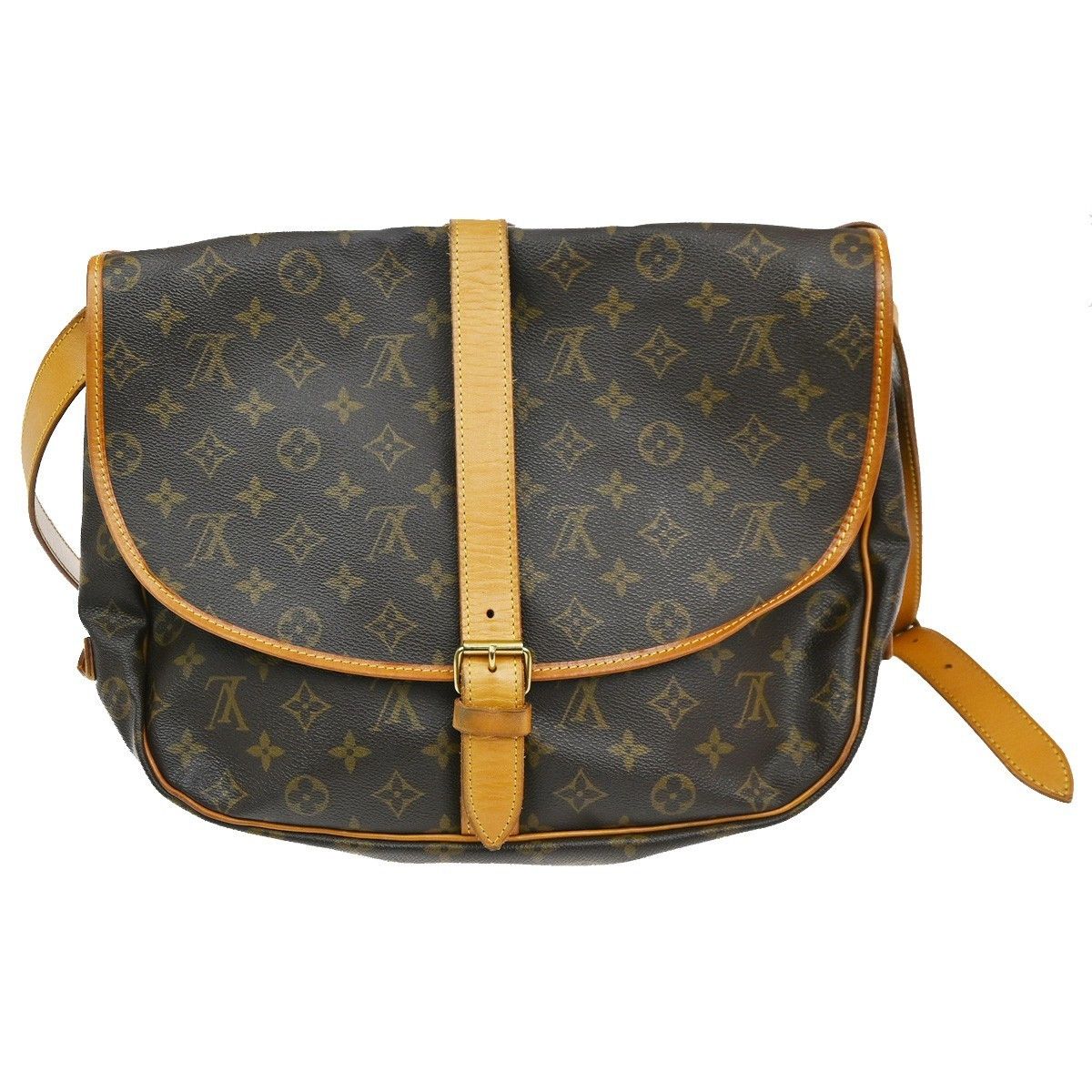 Louis Vuitton Louis Vuitton Saumur Handbag Monogram Canvas Size ONE SIZE - 1 Thumbnail