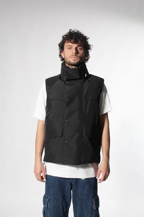 Moncler Moncler Genius 4 Moncler X HYKE Black Vanil Down vest