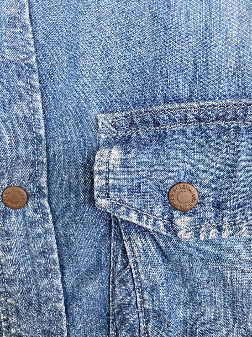 White Mountaineering White Mountaineering Denim Shirt Size US S / EU 44-46 / 1 - 6 Thumbnail