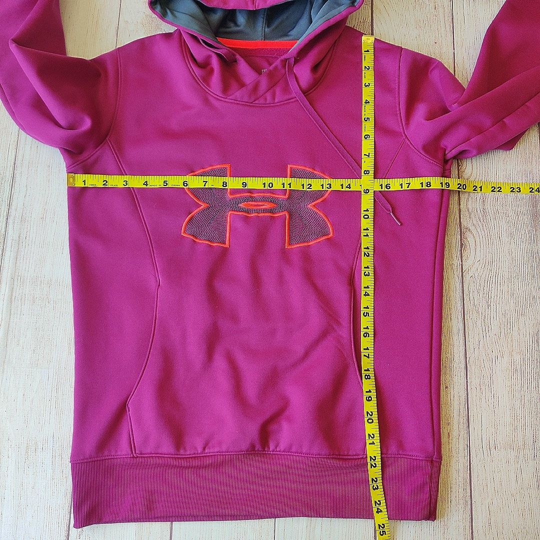 Under Armour Storm ColdGear semi-fitted fleece lined hoodie sz S Size S / US 4 / IT 40 - 6 Thumbnail