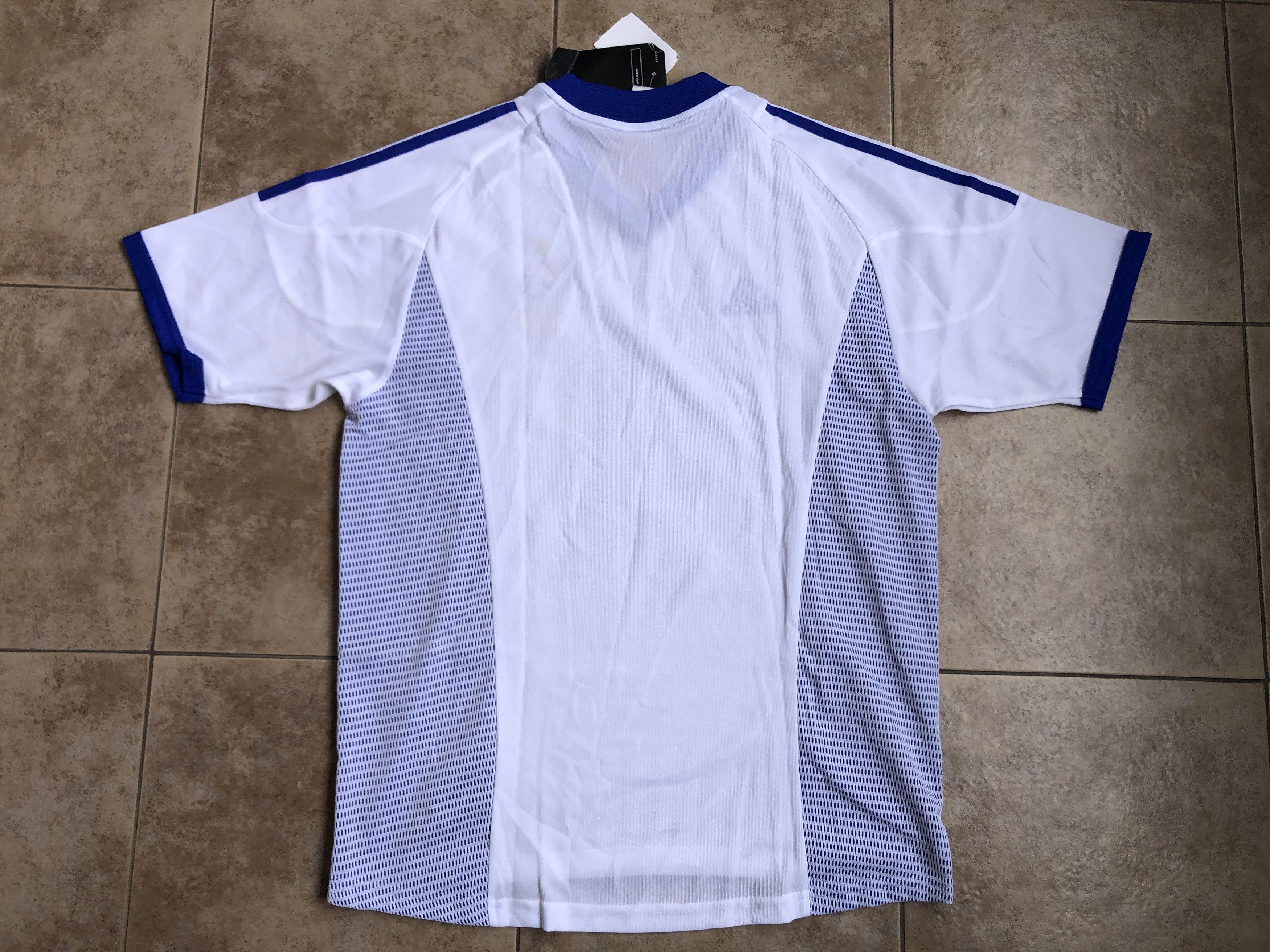 Adidas France Away Football Shirt 2002-2004 Size M BNWT Size US M / EU 48-50 / 2 - 16 Thumbnail