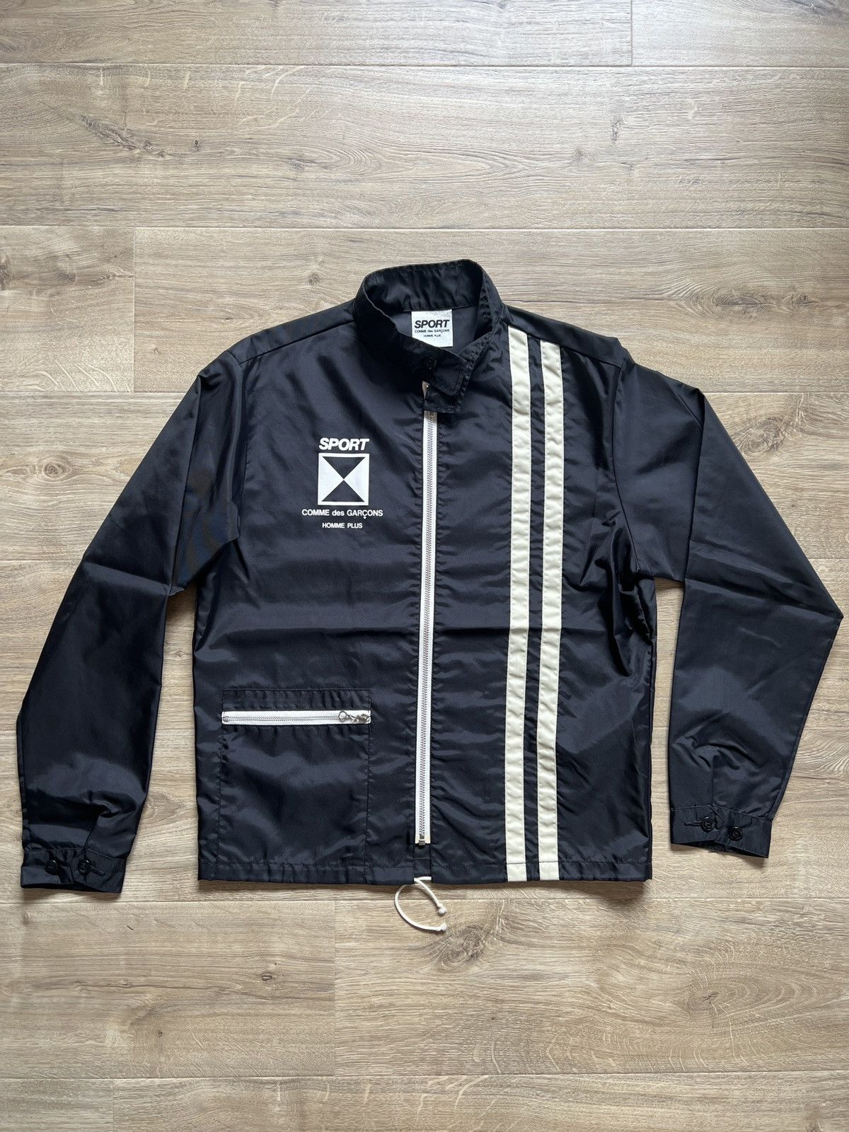Comme Des Garcons Homme Zip Jacket | Grailed