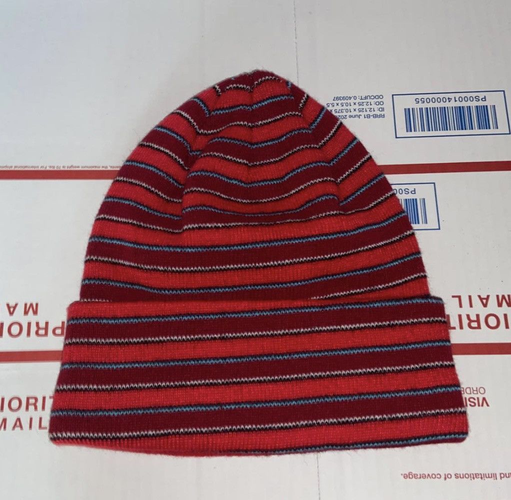 Supreme Striped Beanie | Grailed