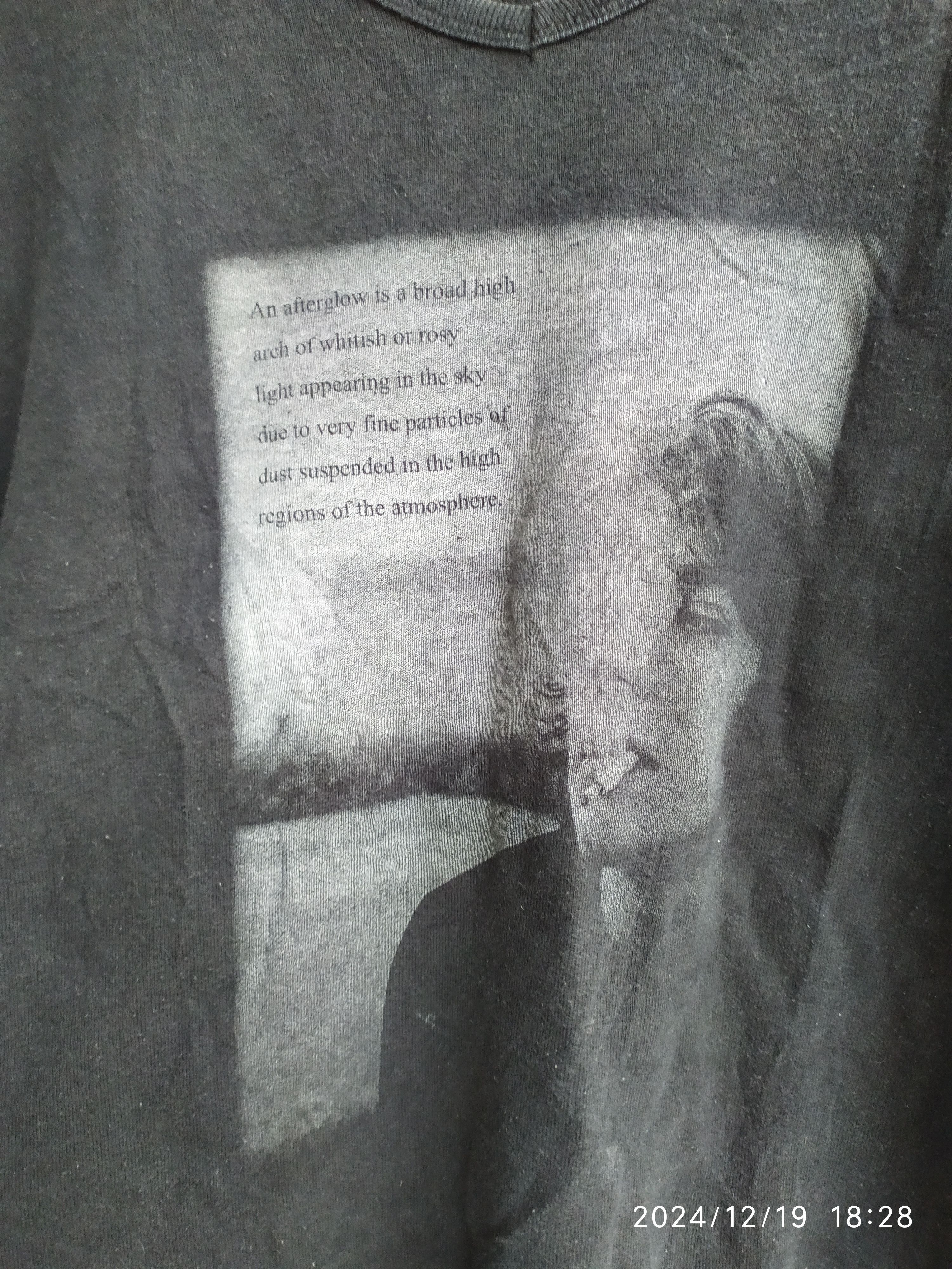 If Six Was Nine × Japanese Brand × Le Grande Bleu (L.G.B.) Japanese Hare Poem Long Sleeve Size US S / EU 44-46 / 1 - 2 Thumbnail