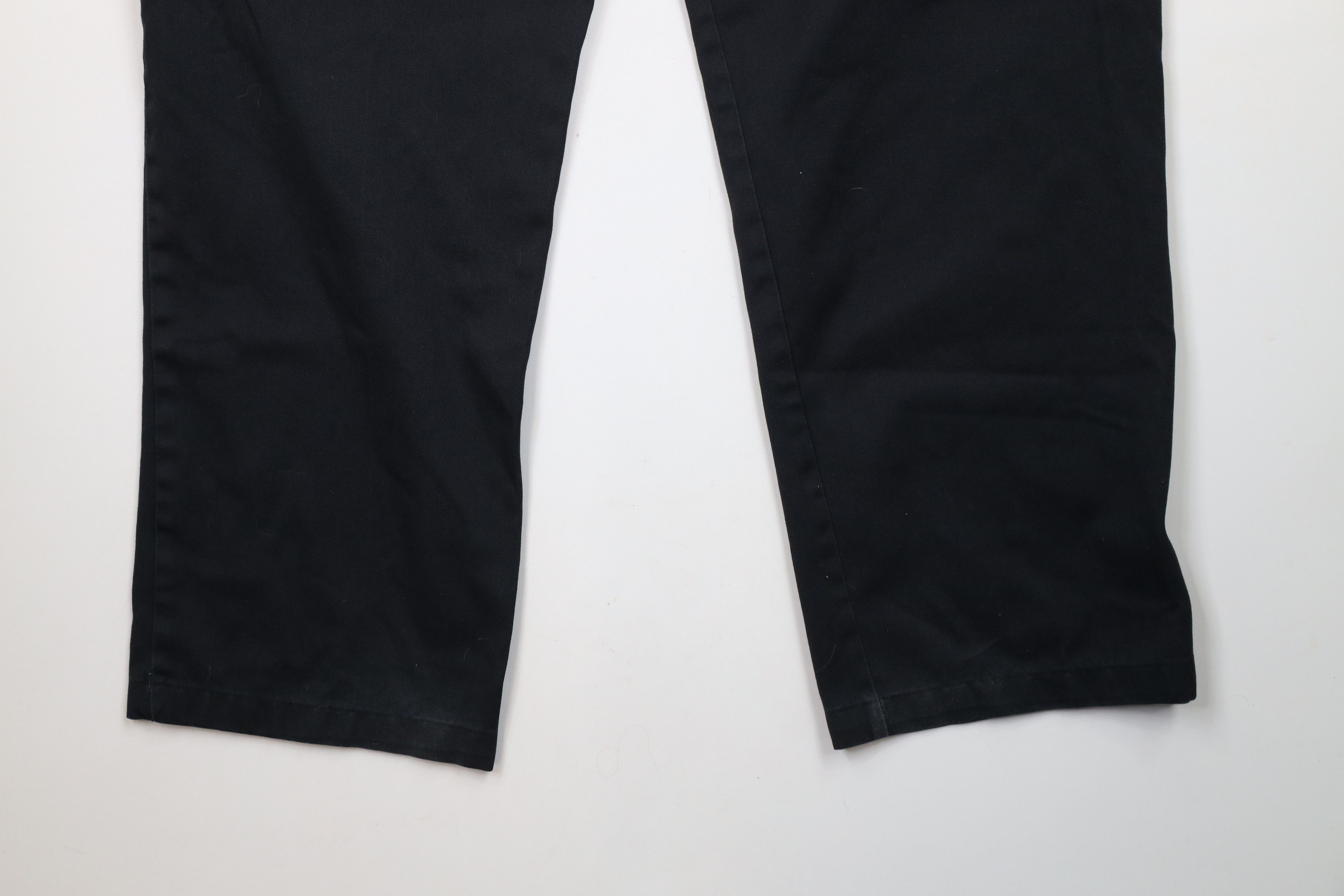 Dickies × Vintage Vintage Dickies Relaxed Straight Wide Leg Cargo Pants Black Size US 40 / EU 56 - 15 Thumbnail