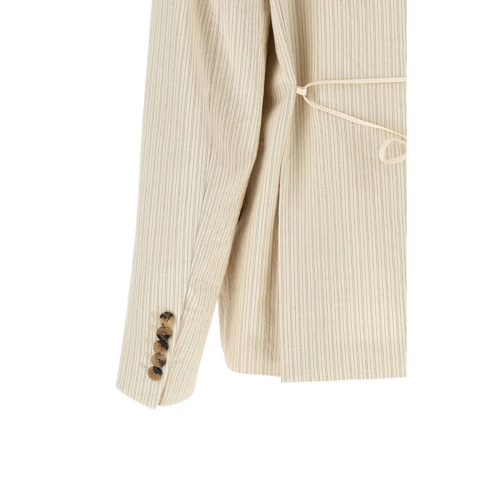 Dries Van Noten Dries Van Noten Bosea Bis Beige Blazer Jacket New & Authenti Size S / US 4 / IT 40 - 4 Thumbnail