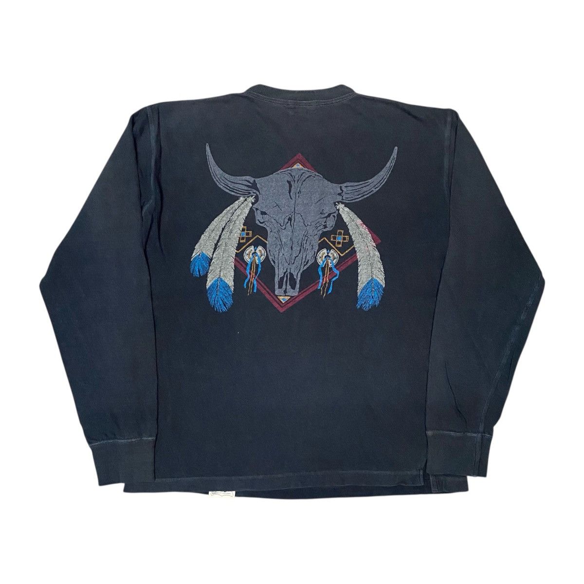 Indian Motorcycle Vintage Indian Motorcycles Native American Long sleeve Size US M / EU 48-50 / 2 - 2 Thumbnail