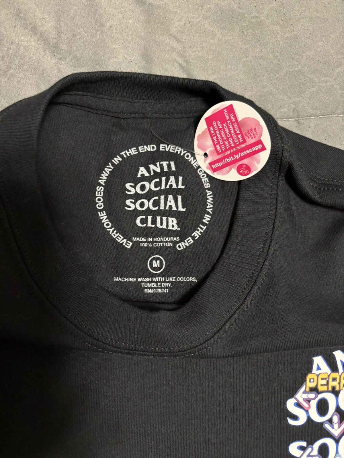 Anti Social Social Club Butterfly Tee Size US M / EU 48-50 / 2 - 3 Thumbnail