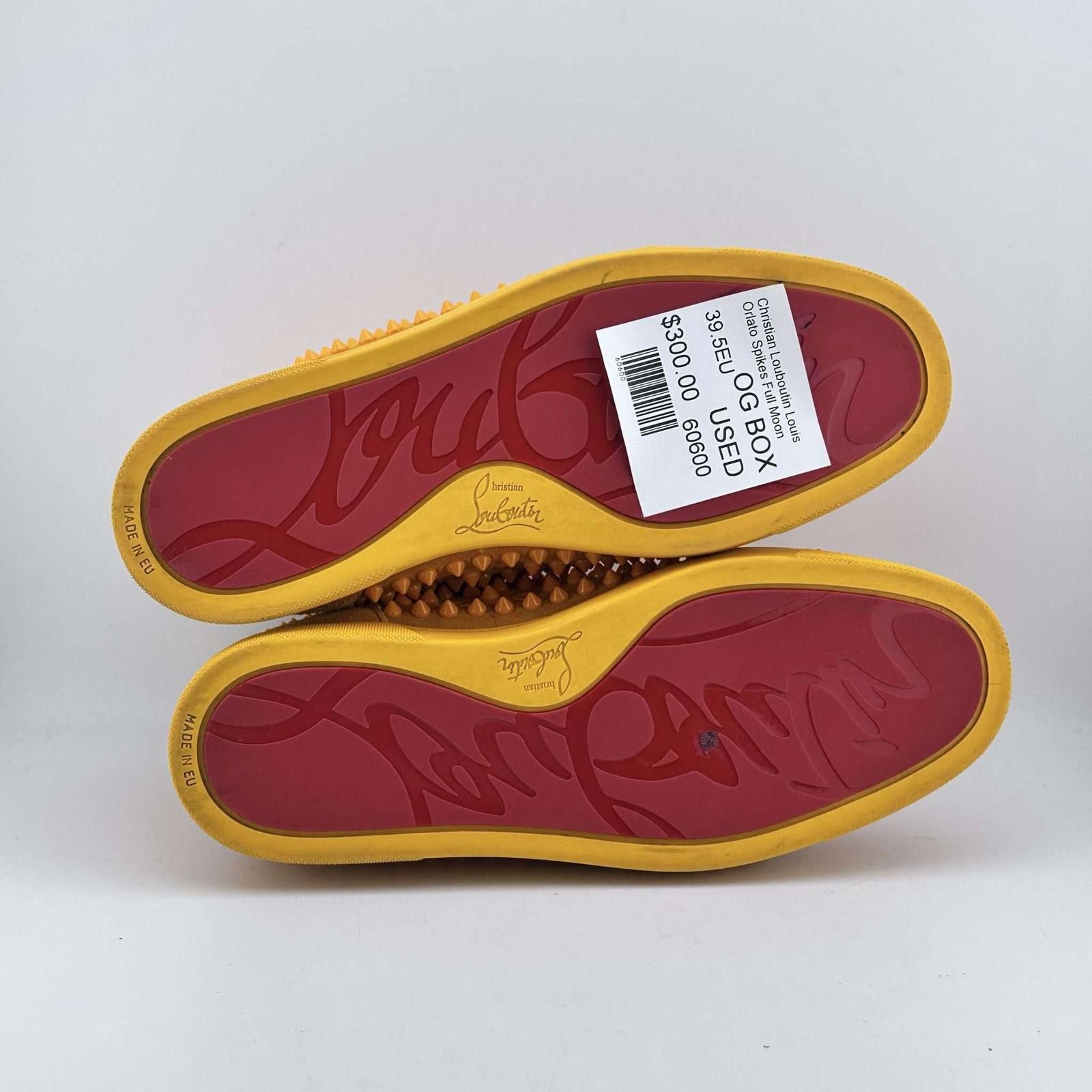 Christian Louboutin Christian Louboutin Louis Orlato Spikes Full Moon 39.5EU Size US 7.5 / EU 40-41 - 6 Thumbnail
