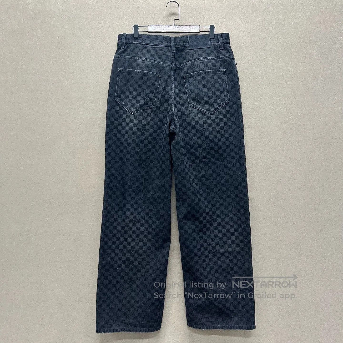 Louis Vuitton louis vuitton checkerboard denim pants size 32. Size US 32 / EU 48 - 2 Thumbnail