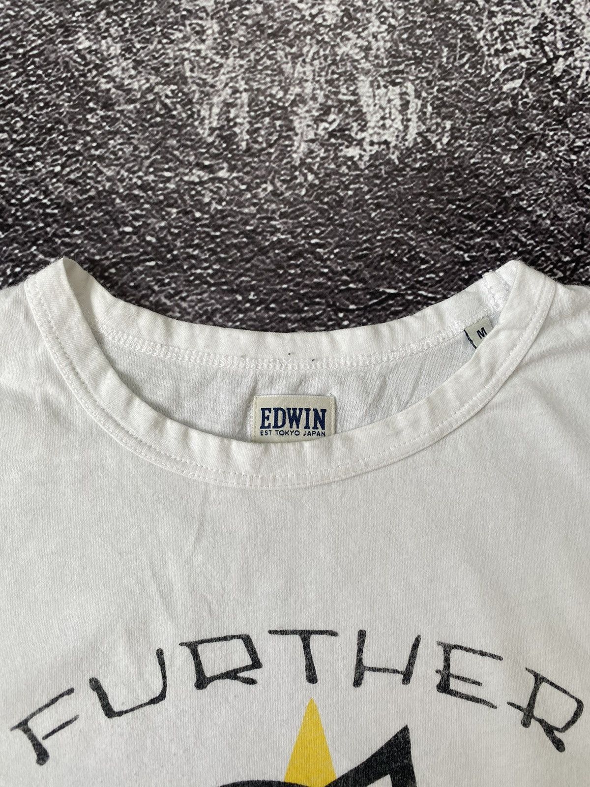 Edwin Edwin Further Cat TS White T-Shirt Size M Size US M / EU 48-50 / 2 - 5 Thumbnail