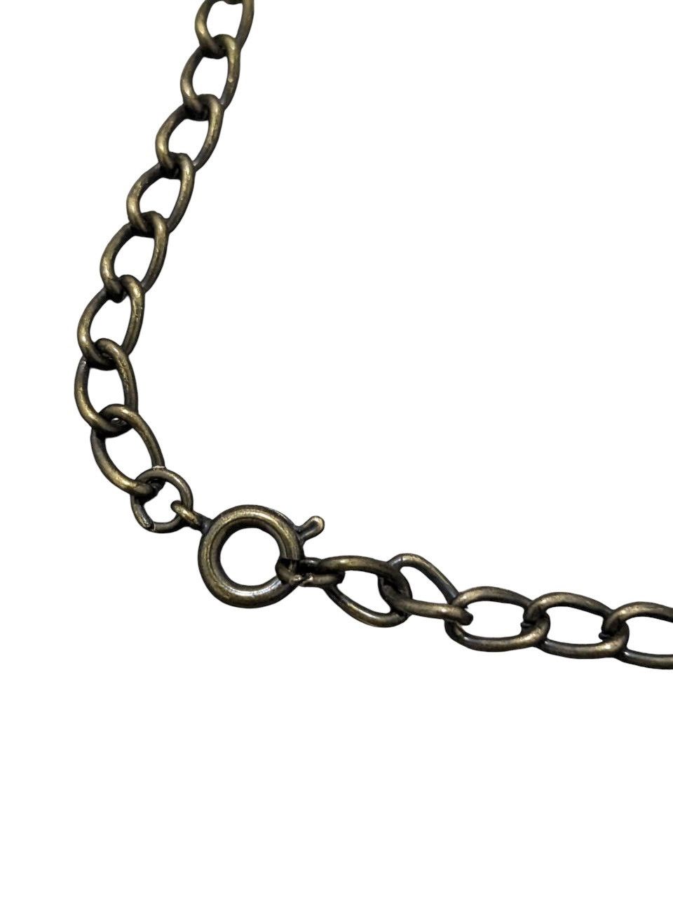 Vintage RARE CALVIN KLEIN INSPIRED TWISTED CIRCLE PENDANT NECKLACE Size ONE SIZE - 3 Thumbnail