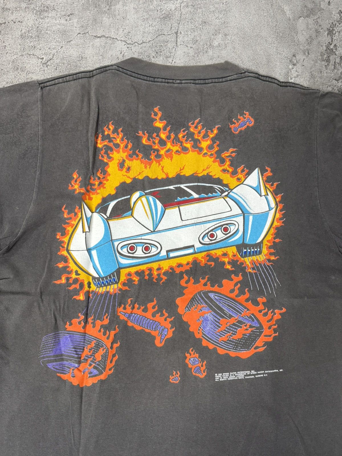 Anime VINTAGE SPEED RACER 1992 T-SHIRT Size US L / EU 52-54 / 3 - 6 Thumbnail