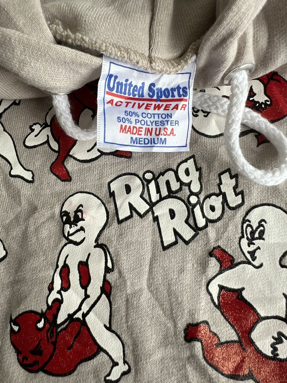 Alien Workshop × Vintage Vintage Y2K Devils Sex "Ring Riot" Hectic Mat Life Hoodie Size US M / EU 48-50 / 2 - 6 Thumbnail