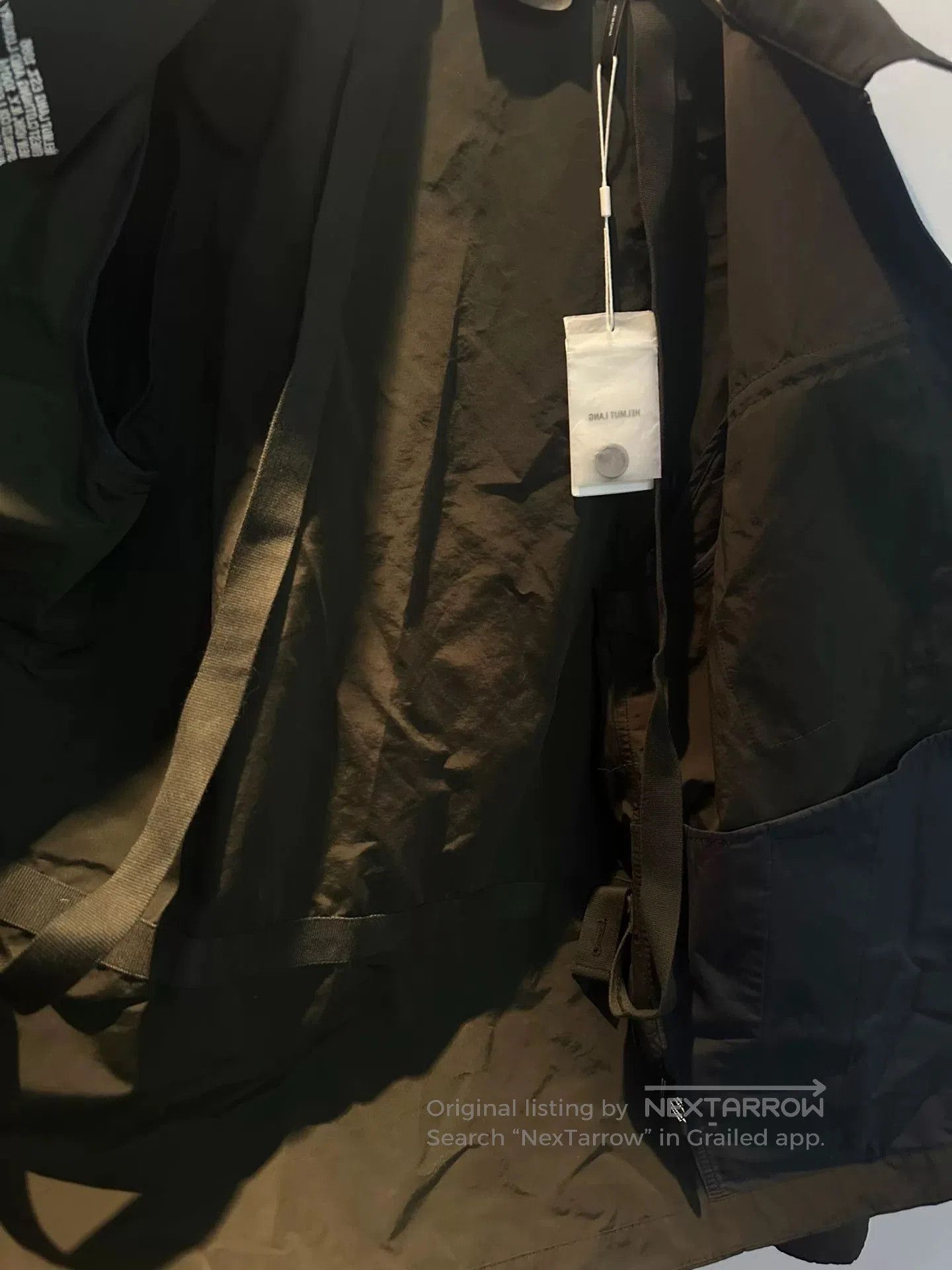 Helmut Lang Helmut Lang Olive Zip Jacket. Size US M / EU 48-50 / 2 - 5 Thumbnail
