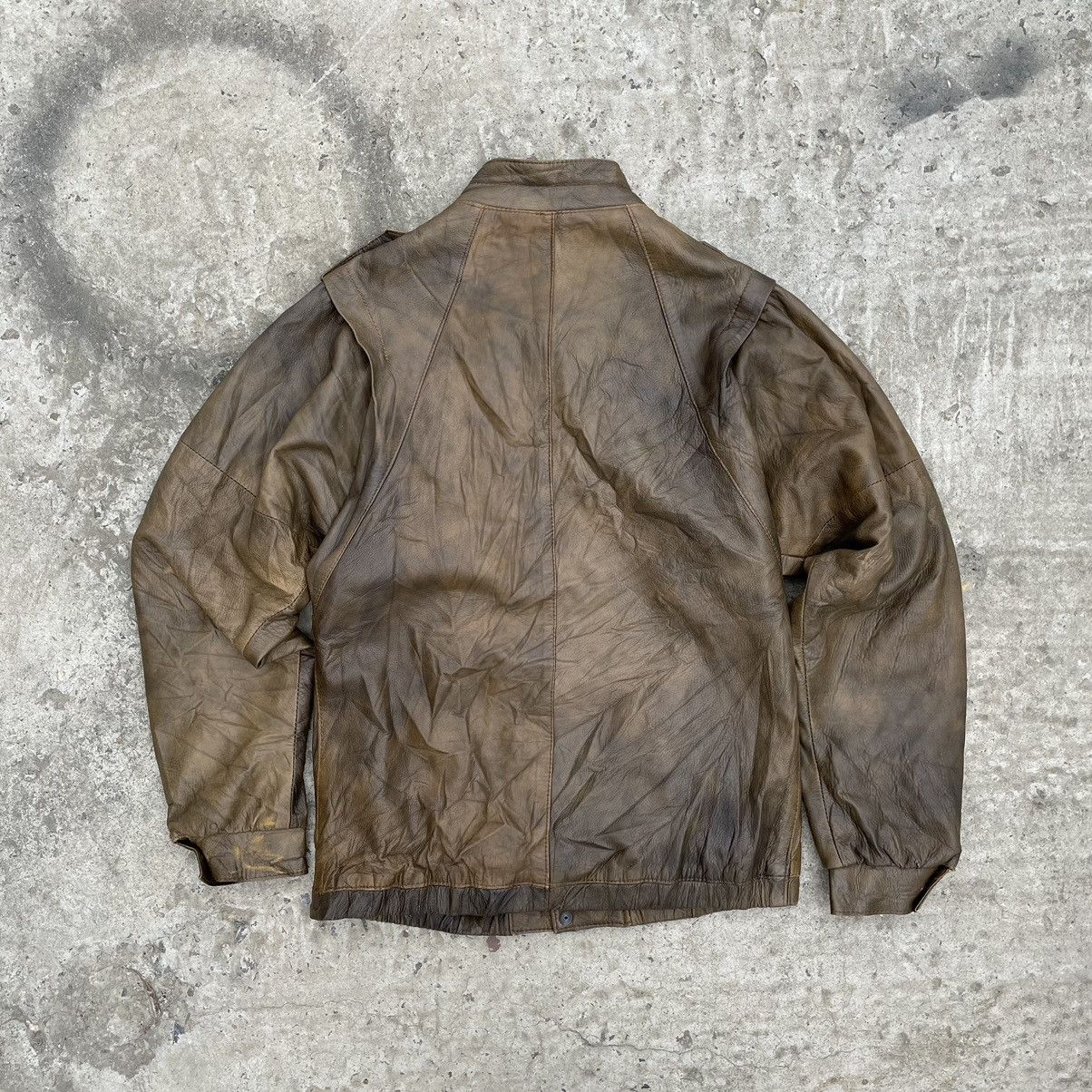 Vintage Vintage Leather Moto Jacket Mimora Style USA 90s Y2K Size US M / EU 48-50 / 2 - 2 Thumbnail