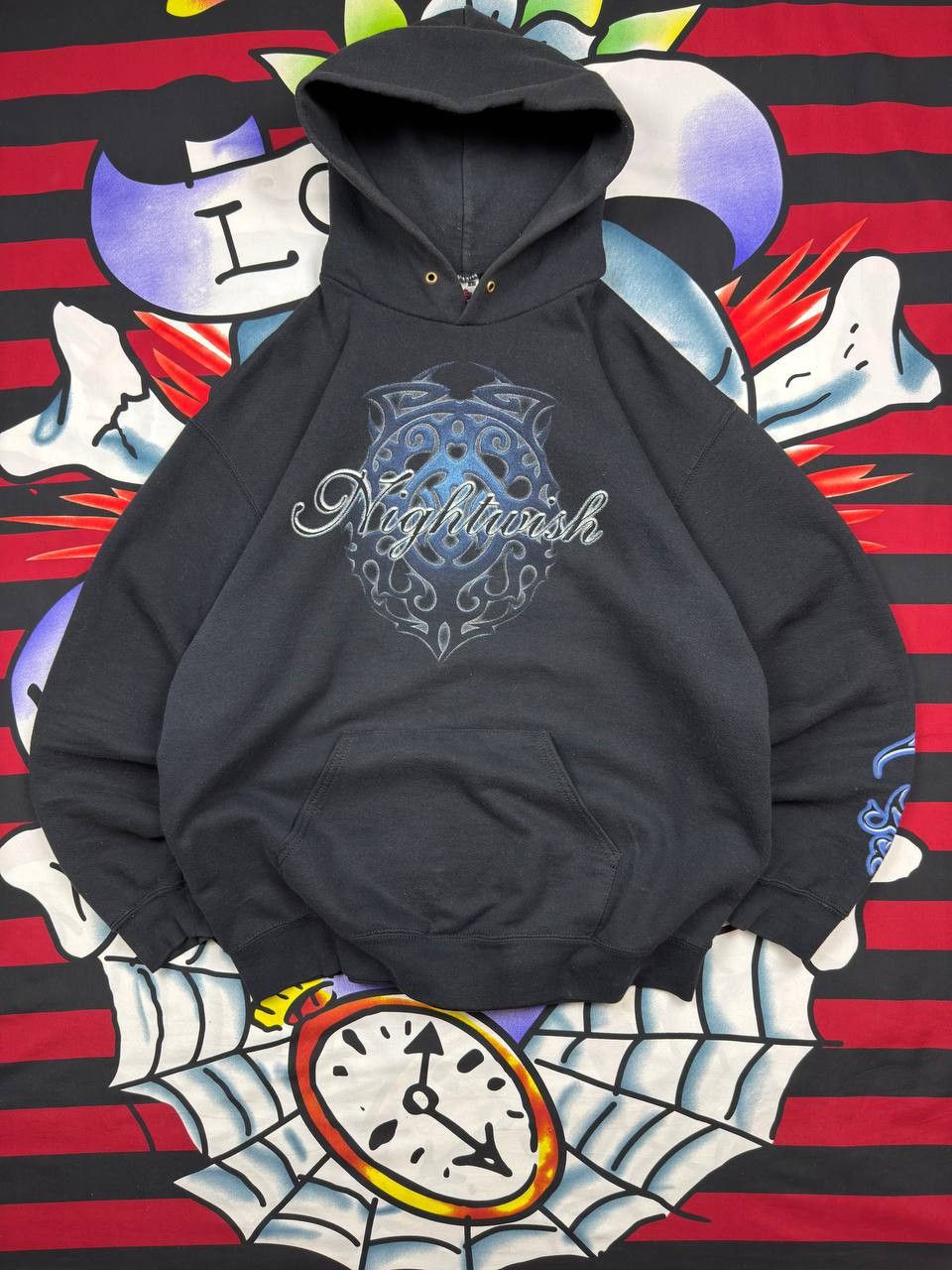 Vintage Nightwish Dark Passion Play Hoodie Band 00s size M