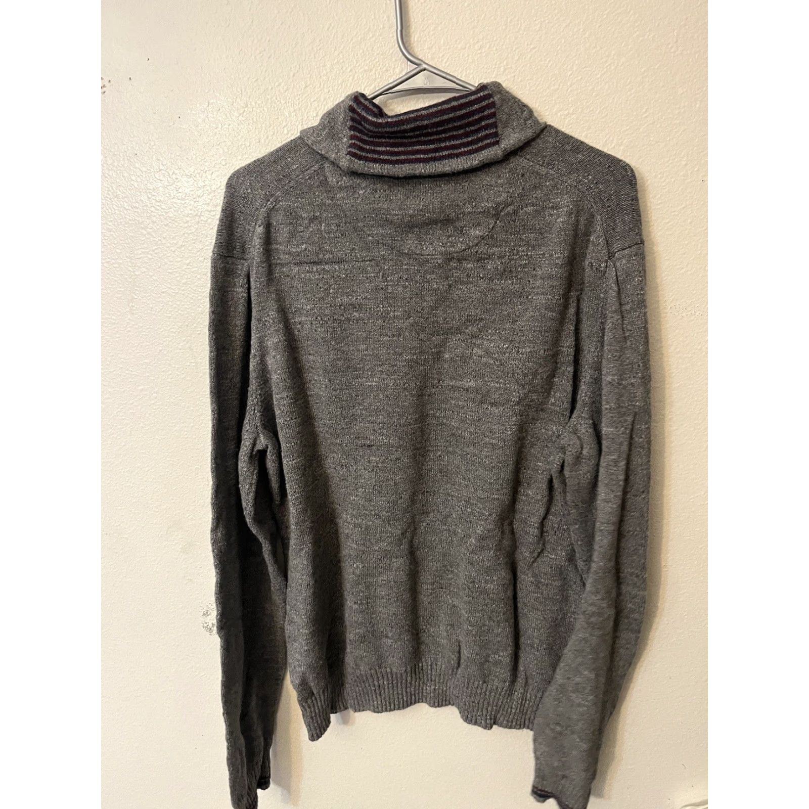 Jos. A. Bank Jos. A. Bank Sweater Mens Size XL Grey Shawl Collar Executive Collection Size US XL / EU 56 / 4 - 3 Thumbnail