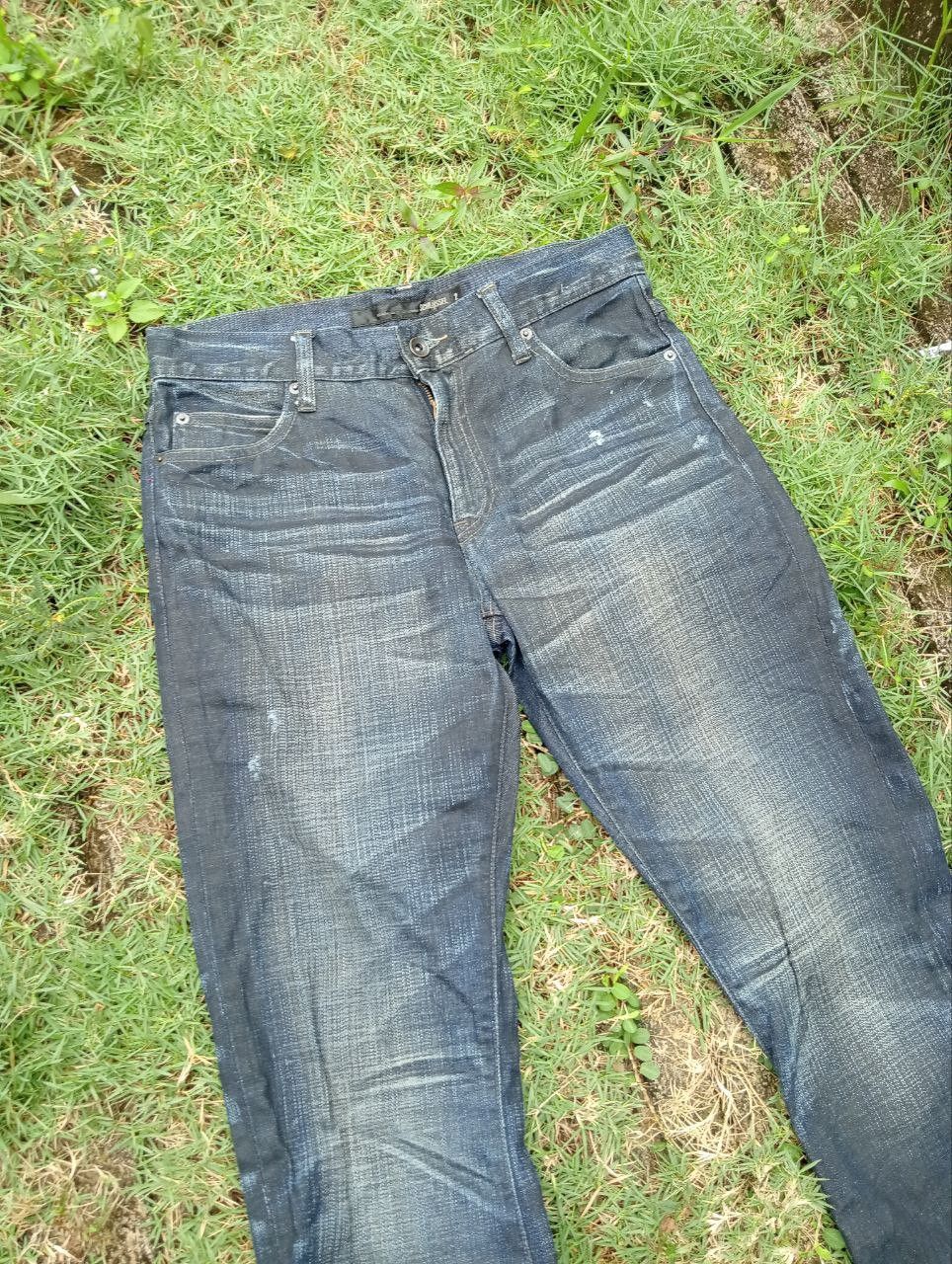 If Six Was Nine Vintage Schlussel Japan Distressed Look Jeans Size US 31 - 4 Thumbnail