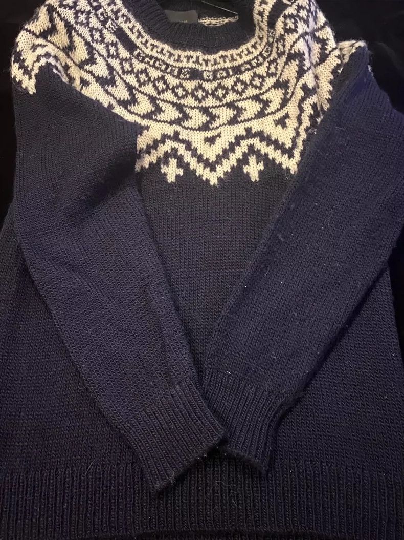 Undercover Undercover 14aw Main Line Pure Wool National Snow Handle S Size US L / EU 52-54 / 3 - 6 Thumbnail