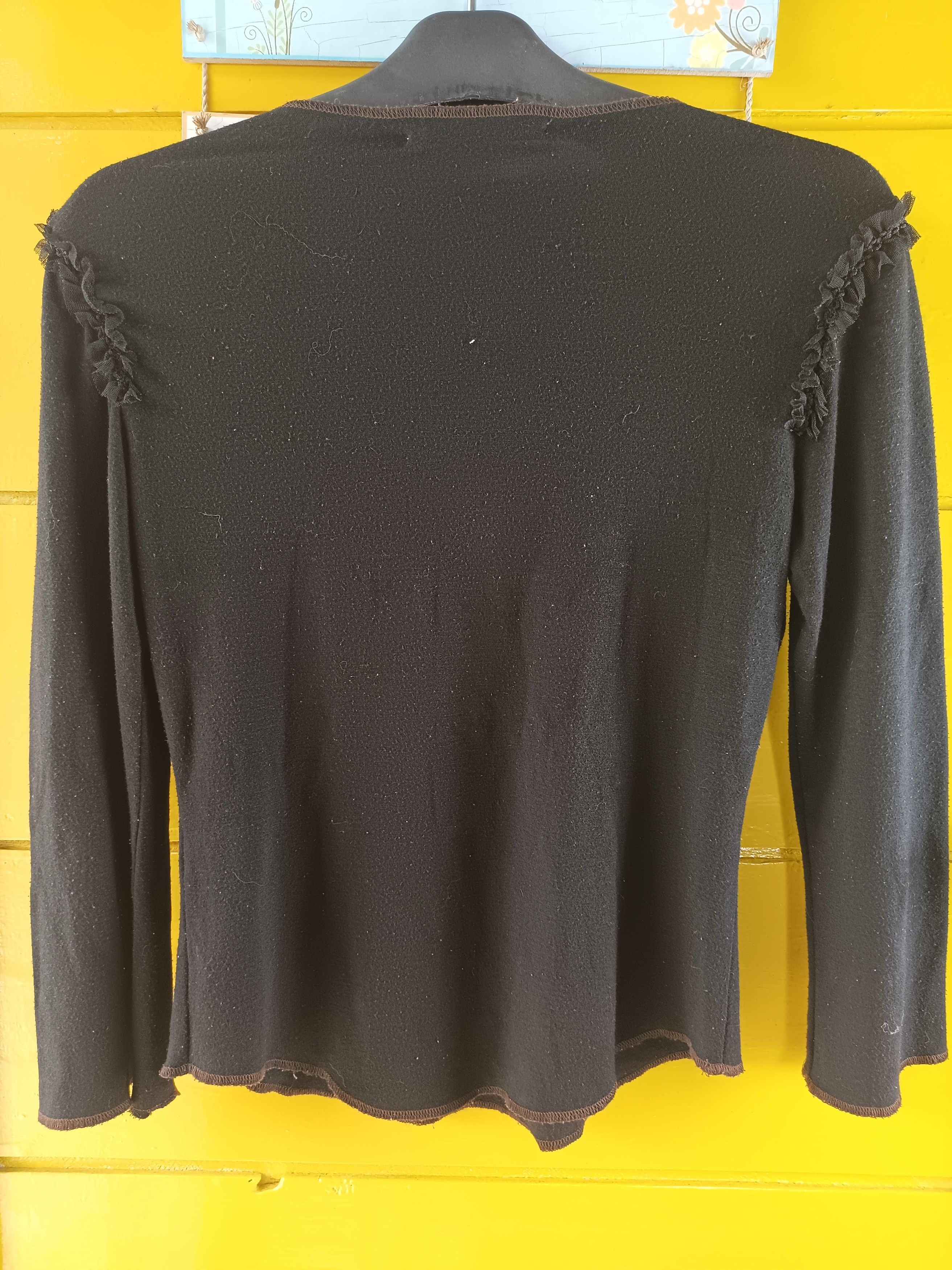 Japanese Brand Black Egoist Gold Butterfly Print Long sleeve Size US M / EU 48-50 / 2 - 6 Thumbnail