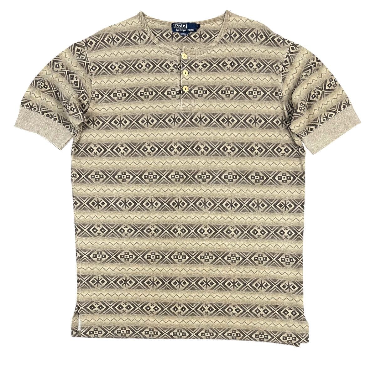 Polo Ralph Lauren Grail🔥Vintage Polo Ralph Lauren Aztec Navajo Shirt Size US XL / EU 56 / 4 - 2 Thumbnail