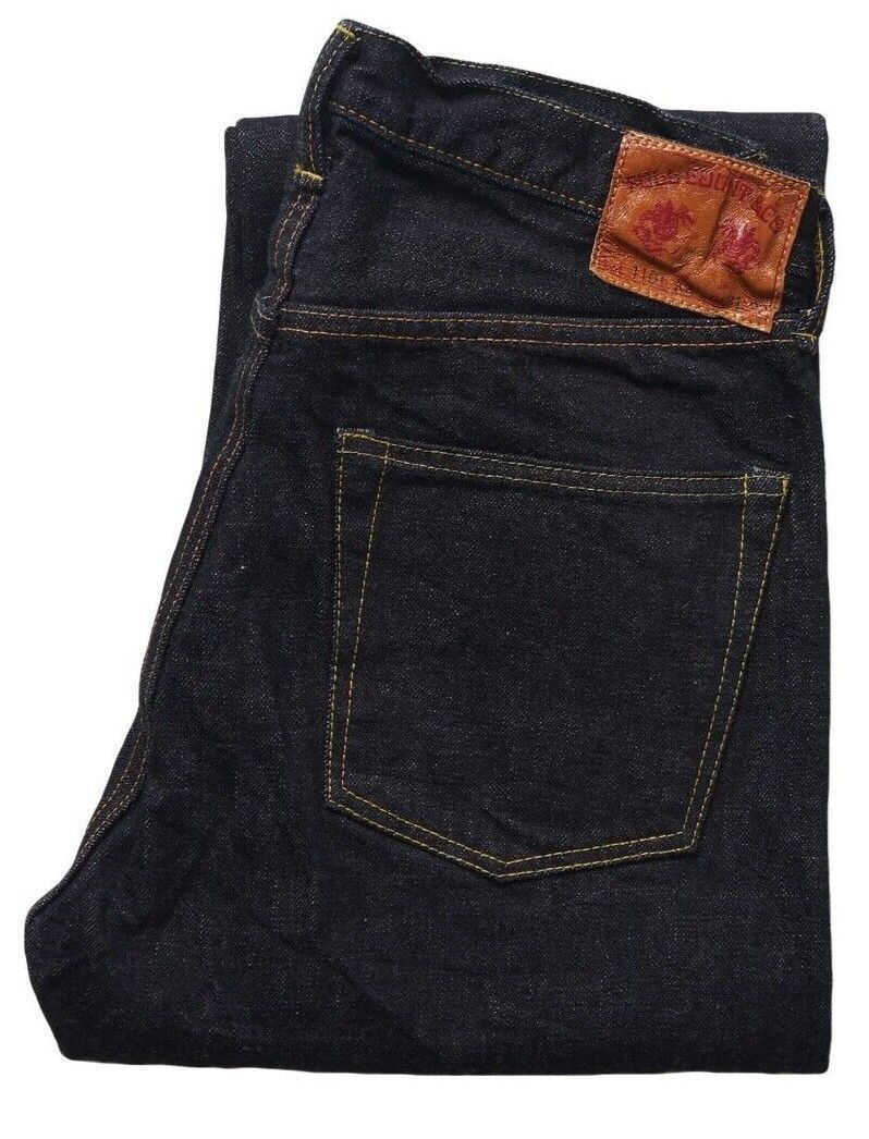 Full Count & Co. Full Count 1101XX Straight 15.5oz Japanese Selvedge Denim Size US 29 - 4 Thumbnail