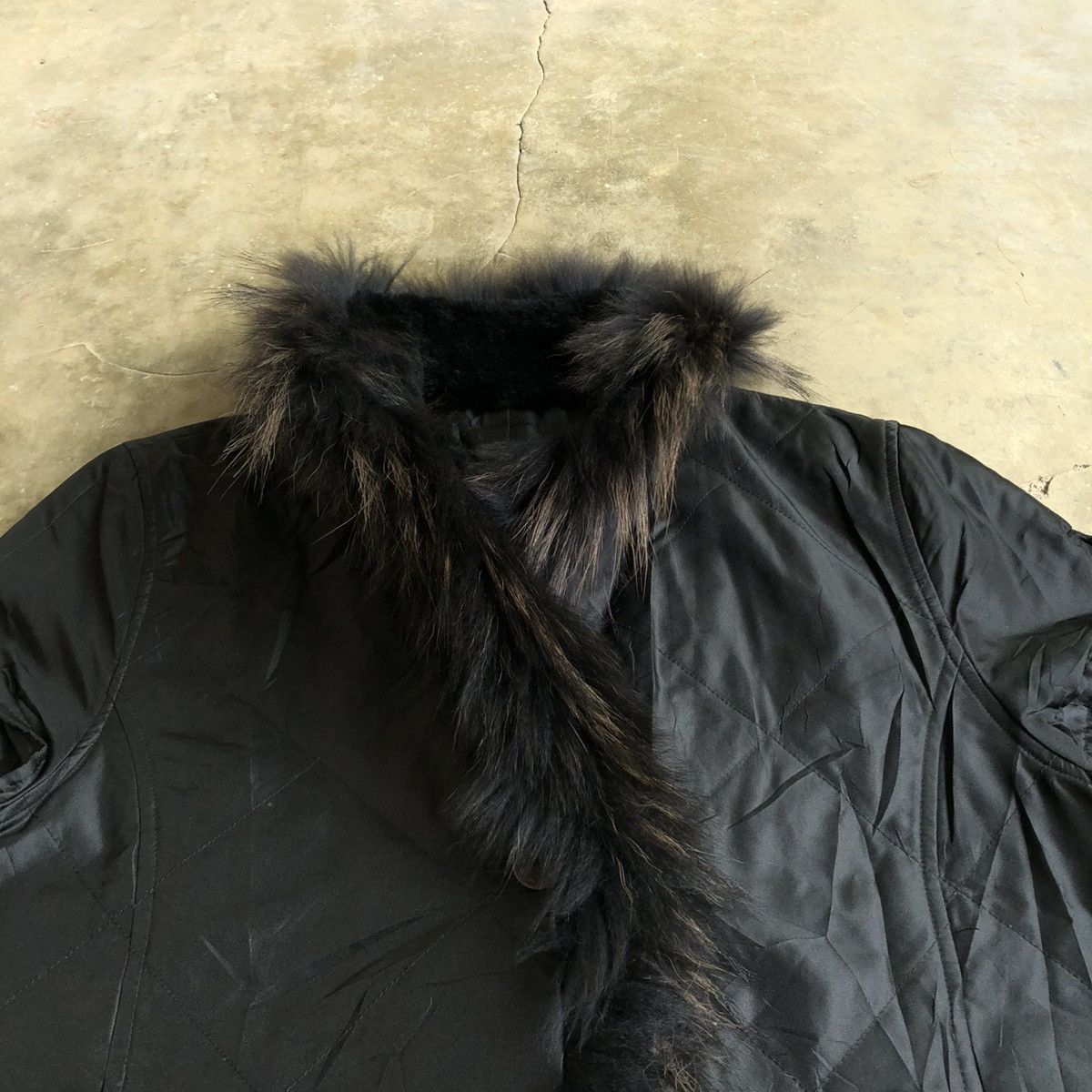 14th Addiction 2000s Japanese Brand Fur Vest Jacket Vkei Gothic Grunge Size US L / EU 52-54 / 3 - 9 Thumbnail