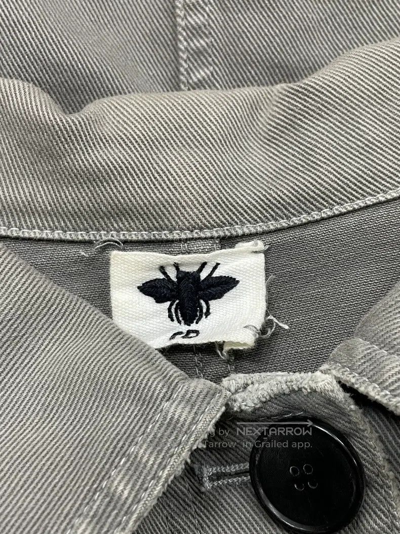 Dior Dior Grey old denim jacket Size XS / US 0-2 / IT 36-38 - 4 Thumbnail