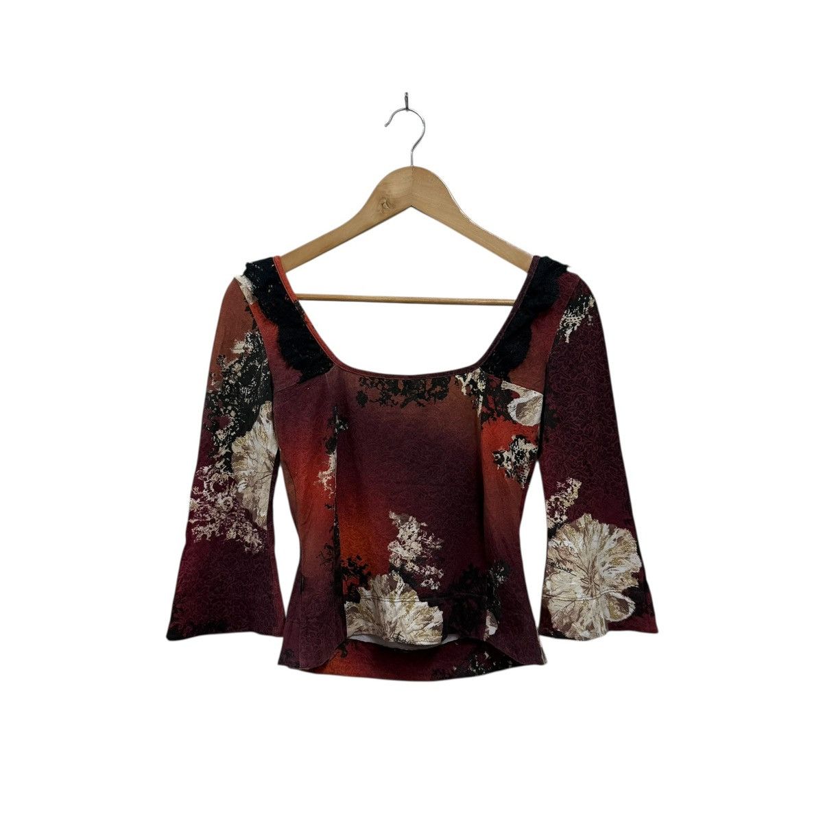 Roberto Cavalli Just Cavalli Floral Tank Top Size S / US 4 / IT 40 - 2 Thumbnail