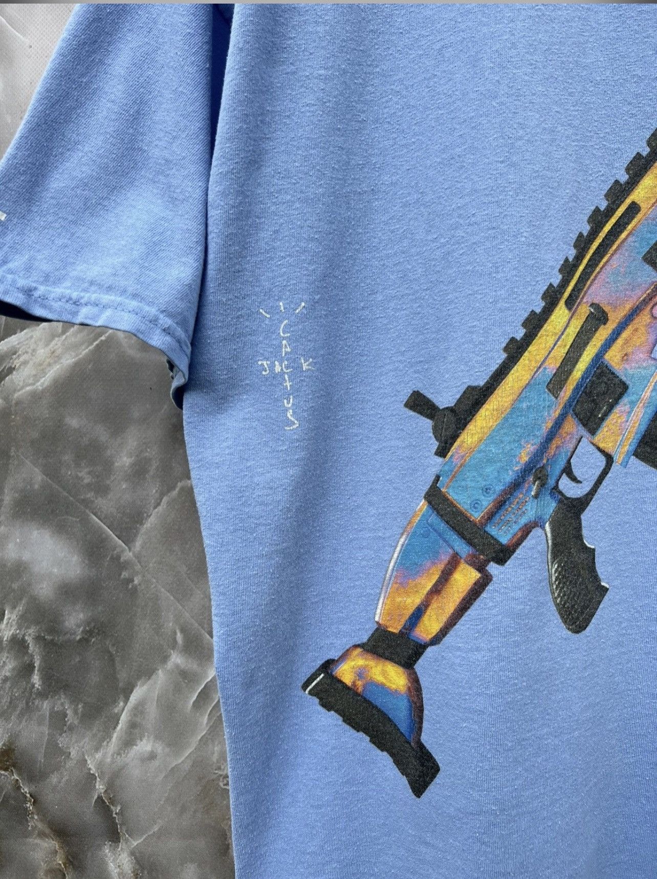 Travis Scott Cactus Jack Astronomical x Fortnight Tee Size US XL / EU 56 / 4 - 9 Thumbnail