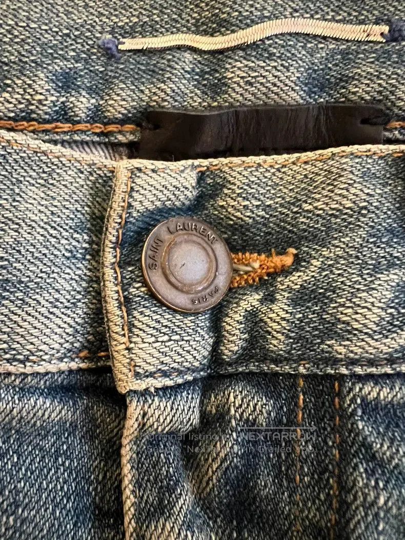 Saint Laurent Paris Saint Laurent Paris Destroy Jeans. Size US 30 / EU 46 - 2 Thumbnail