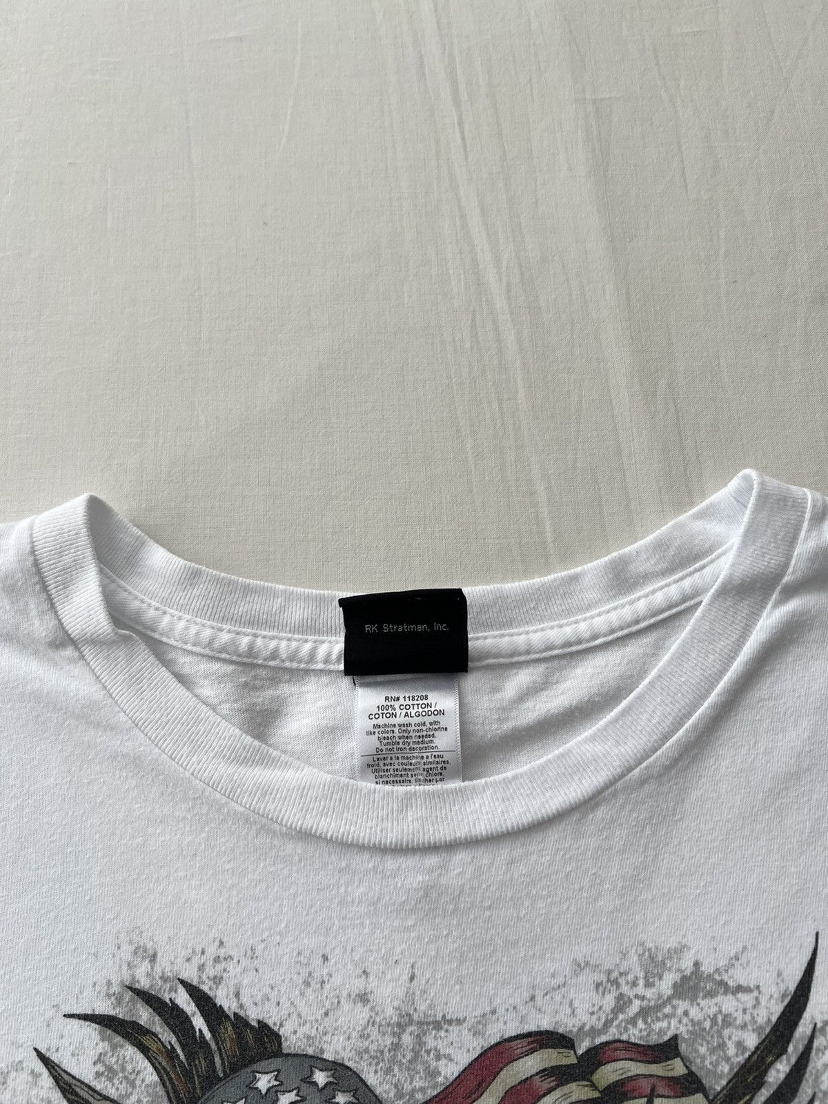 Harley Davidson Vintage 2020 Harley Davidson Eagle Switzerland White T-shirt Size US XXL / EU 58 / 5 - 9 Thumbnail