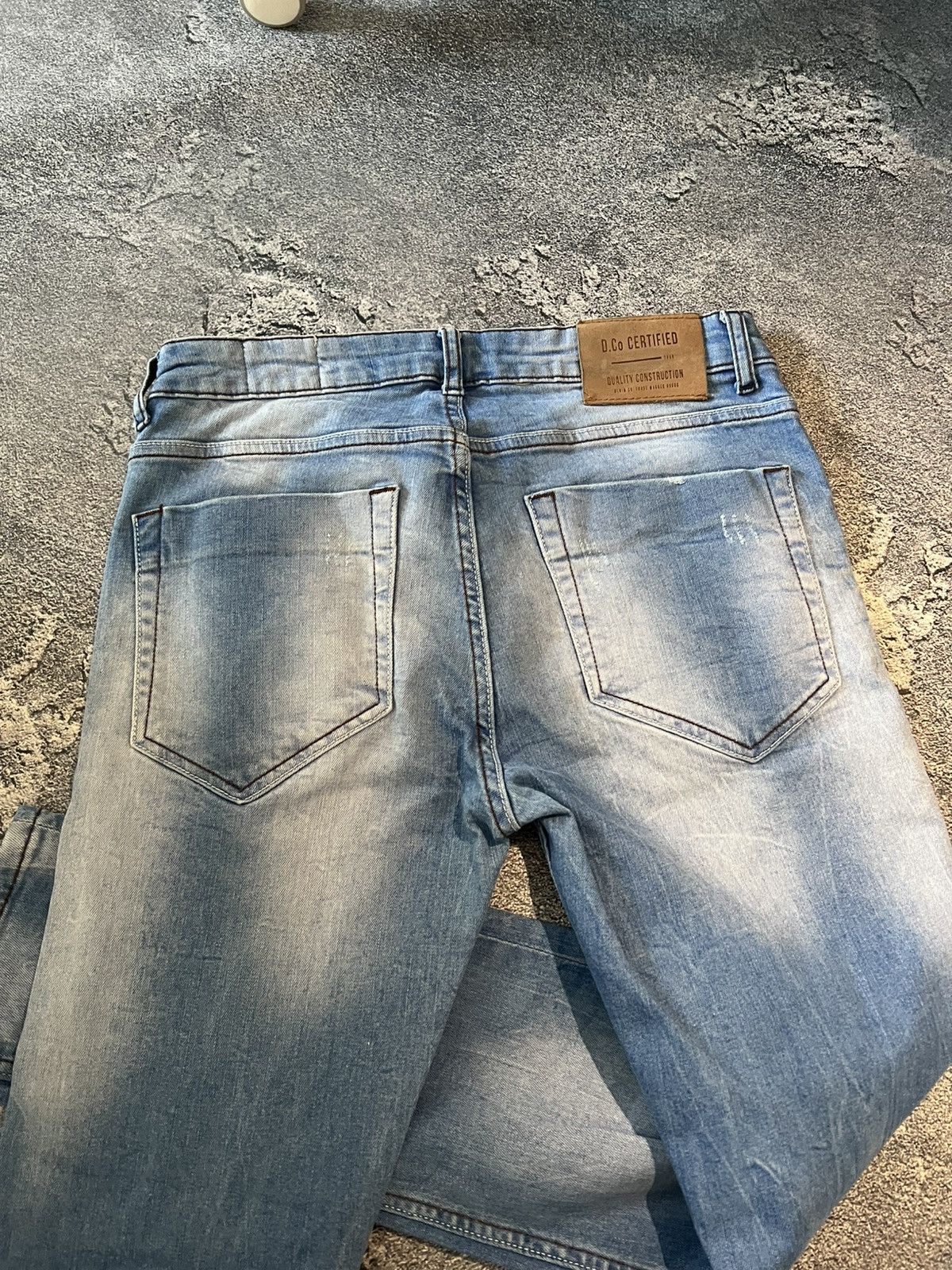 Japanese Brand SWAG Draped Distressed Glamour Skinny Archive Jeans Size US 30 / EU 46 - 7 Thumbnail