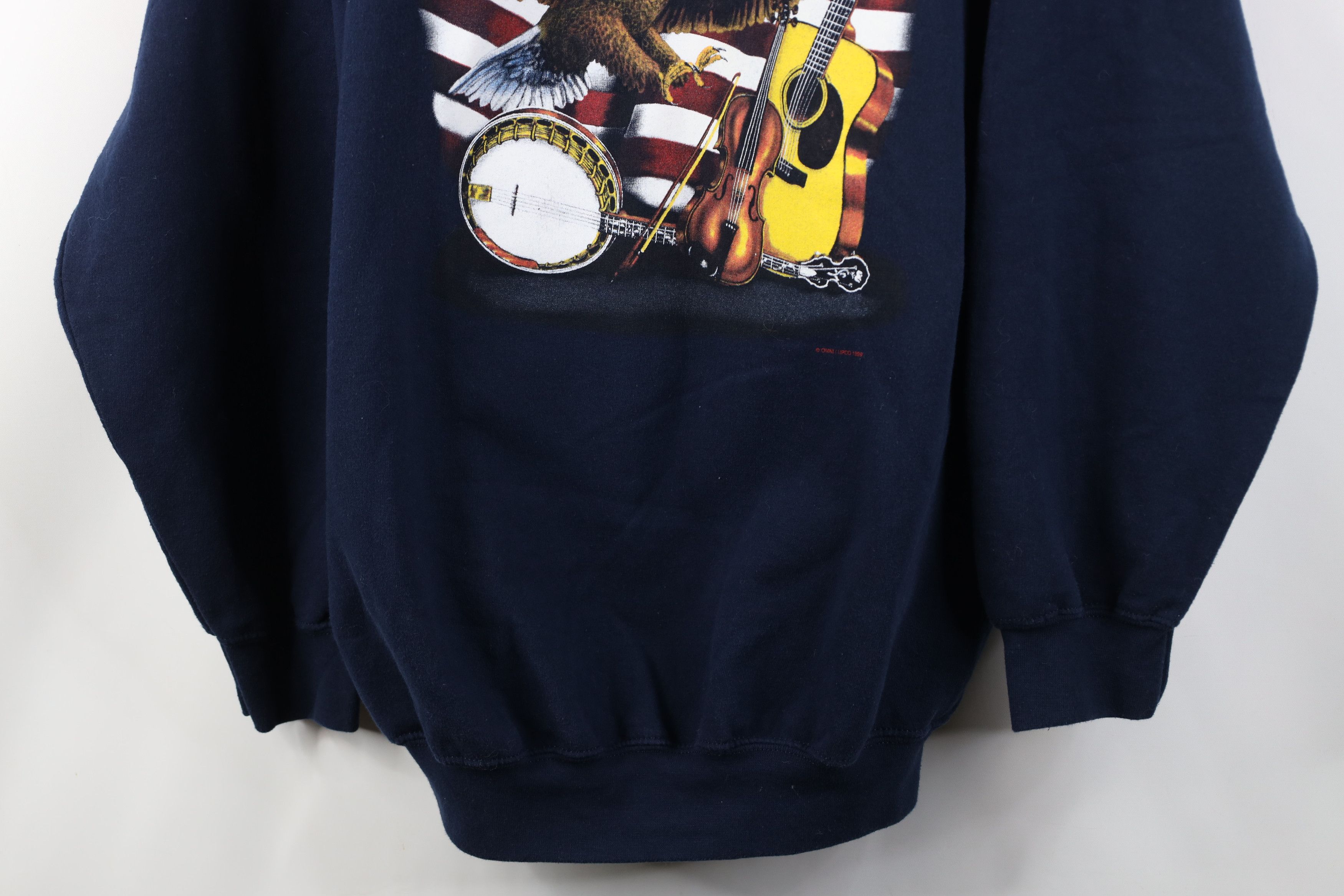 Vintage Vintage 90s Streetwear Missouri Eagle Country Sweatshirt Size US XL / EU 56 / 4 - 3 Thumbnail