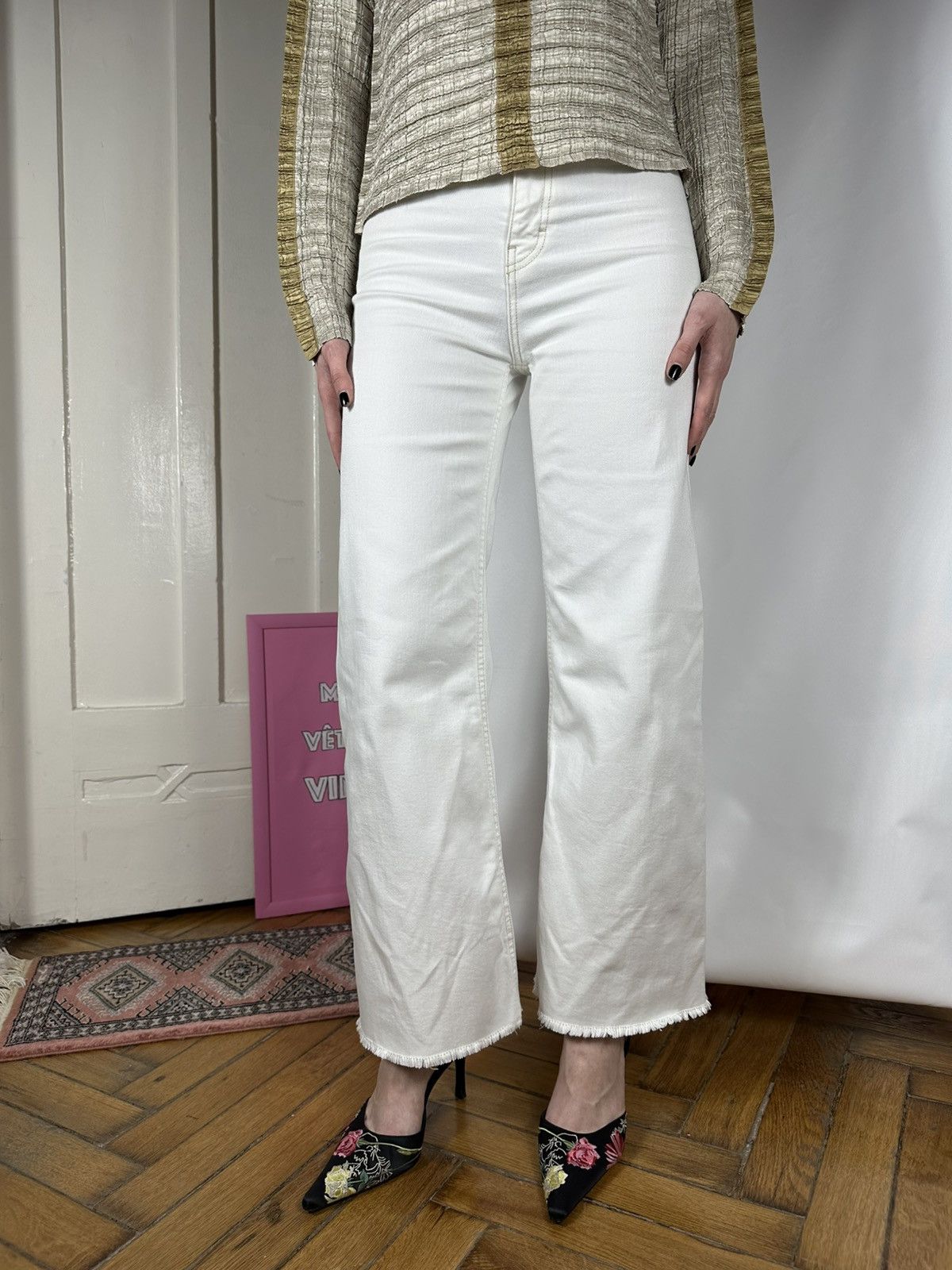 Haikure Haikure Niagara Flared Denim Pants Size 26" / US 2 / IT 38 - 1 Thumbnail