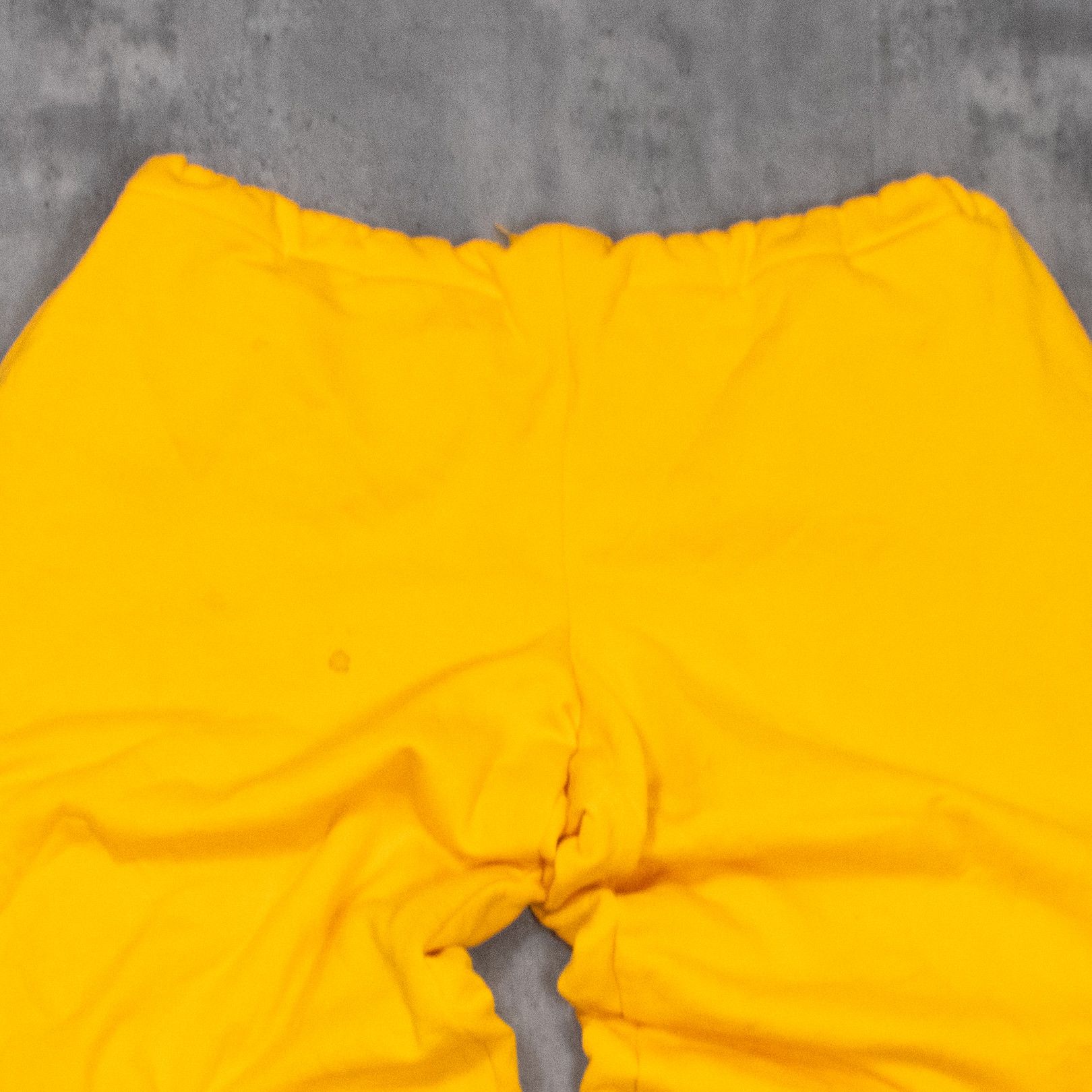 Handmade Y2K 00's Baggy Relax Fit Wide Yellow Sweatpant's Size US 44 / EU 60 - 4 Thumbnail