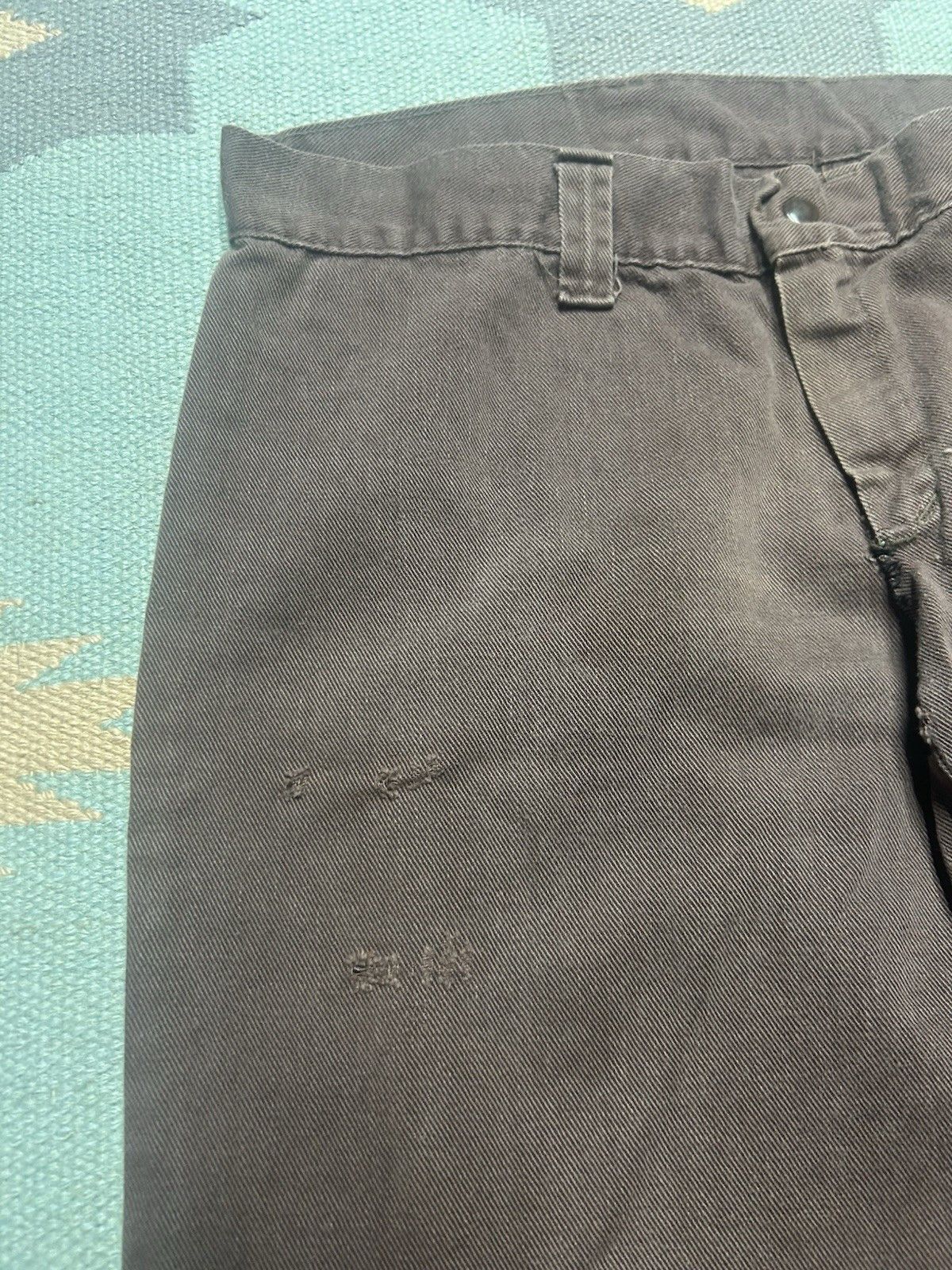 Vintage Vintage 70s bell bottom jeans elephant flare wide leg 32x31 Size US 32 / EU 48 - 6 Thumbnail