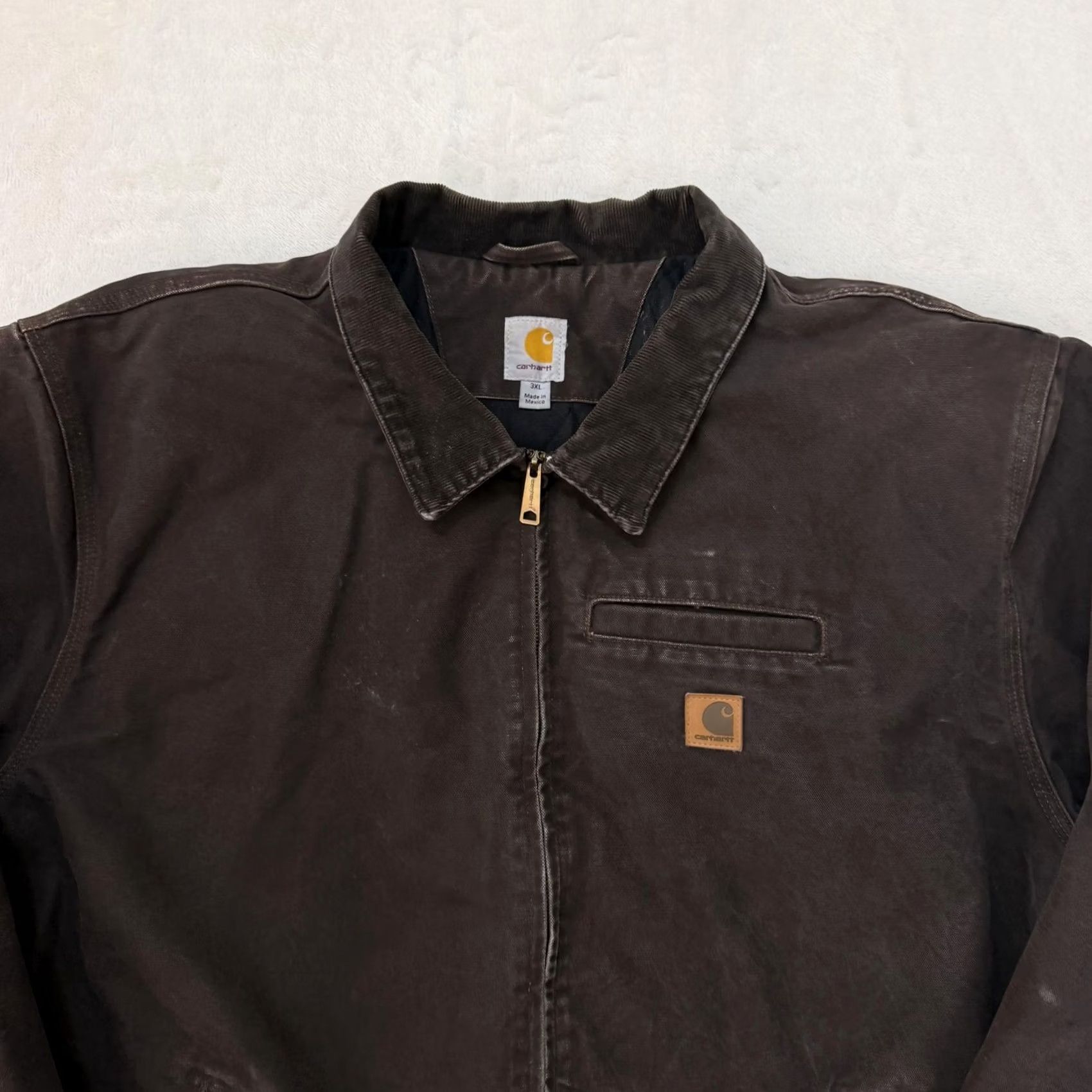 Carhartt VINTAGE Carhartt Bankston Jacket Mens 3XL Brown Quilted Detroit 101228 201 Size US XXL / EU 58 / 5 - 2 Thumbnail