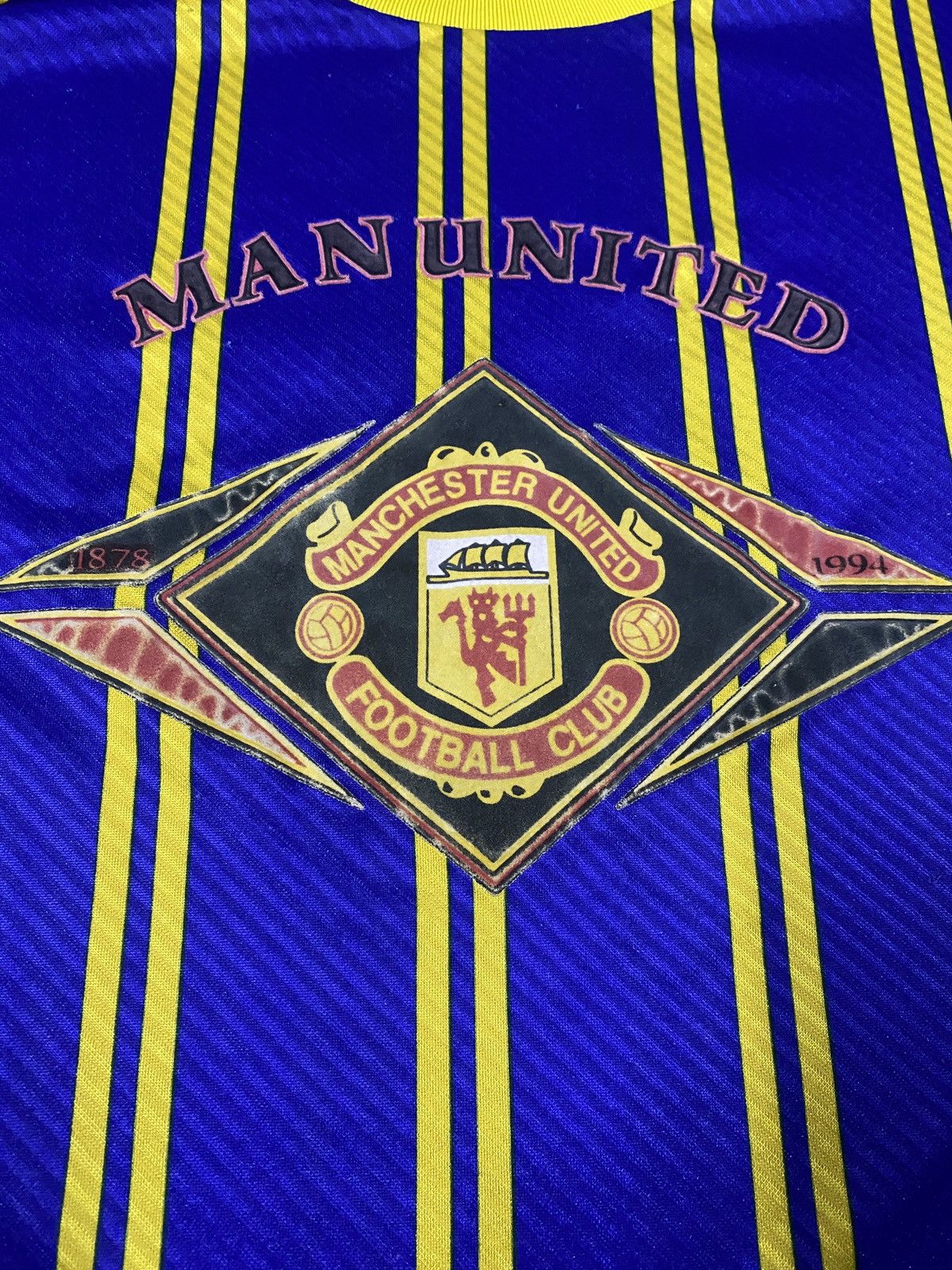 Umbro × Vintage RARE‼️Vintage MANCHESTER UNITED Umbro 93 94 Training Jersey Size US XL / EU 56 / 4 - 3 Thumbnail