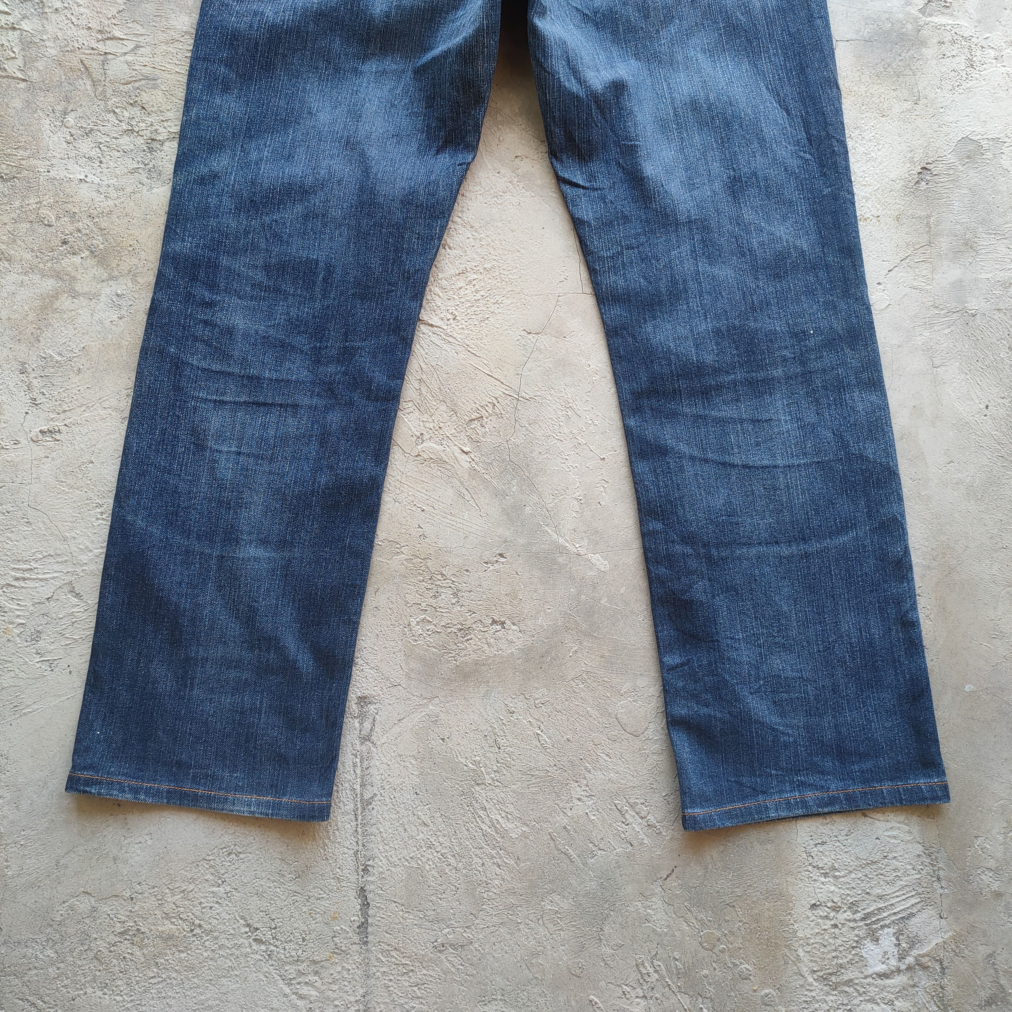 Crocs W32 VINTAGE CROCODILE FADED DISTRESSED JEANS PANTS Size US 32 / EU 48 - 10 Thumbnail